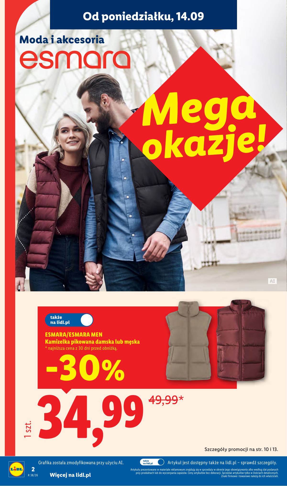 Lidl Lenkija - Gazetka ważna od 14.09. do 19.09. 2 puslapis