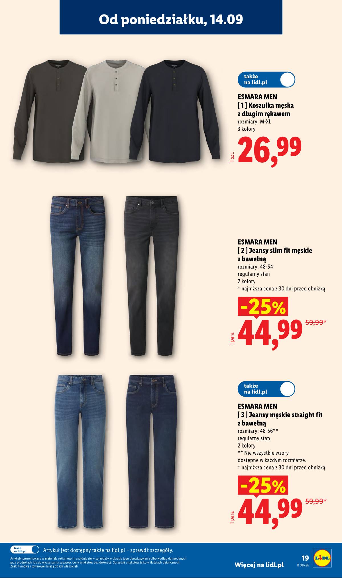 Lidl Lenkija - Gazetka ważna od 14.09. do 19.09. 23 puslapis