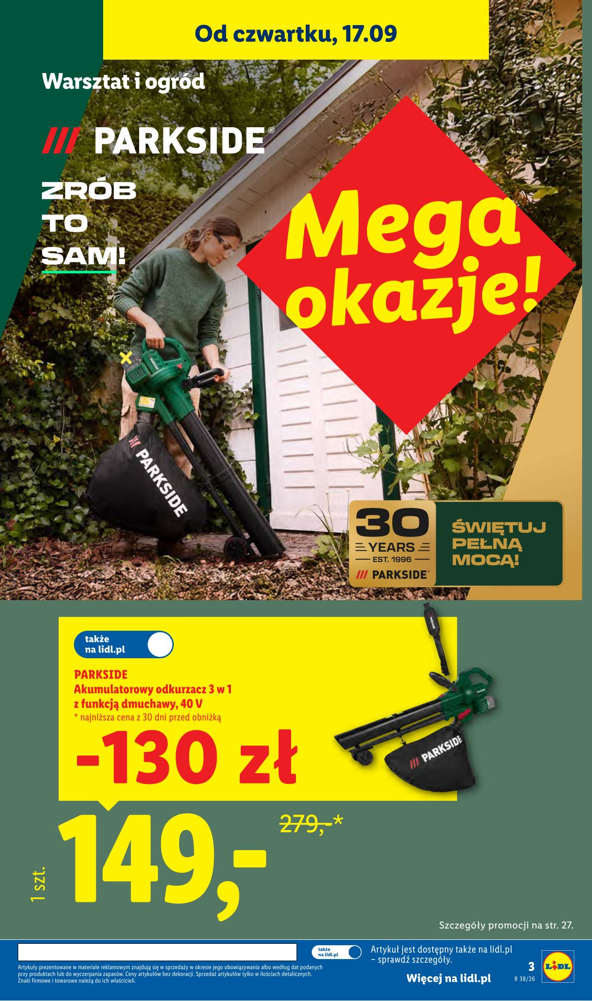 Lidl Lenkija - Gazetka ważna od 14.09. do 19.09. 3 puslapis