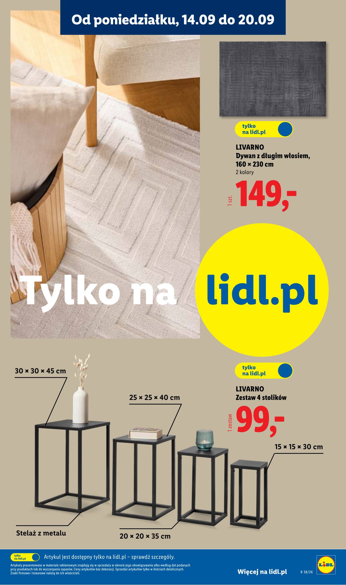 Lidl Lenkija - Gazetka ważna od 14.09. do 19.09. 31 puslapis