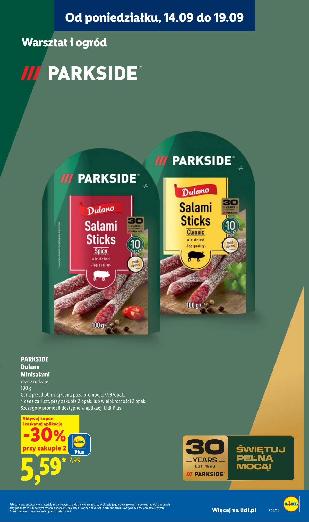 Lidl Lenkija - Gazetka ważna od 14.09. do 19.09. 33 puslapis