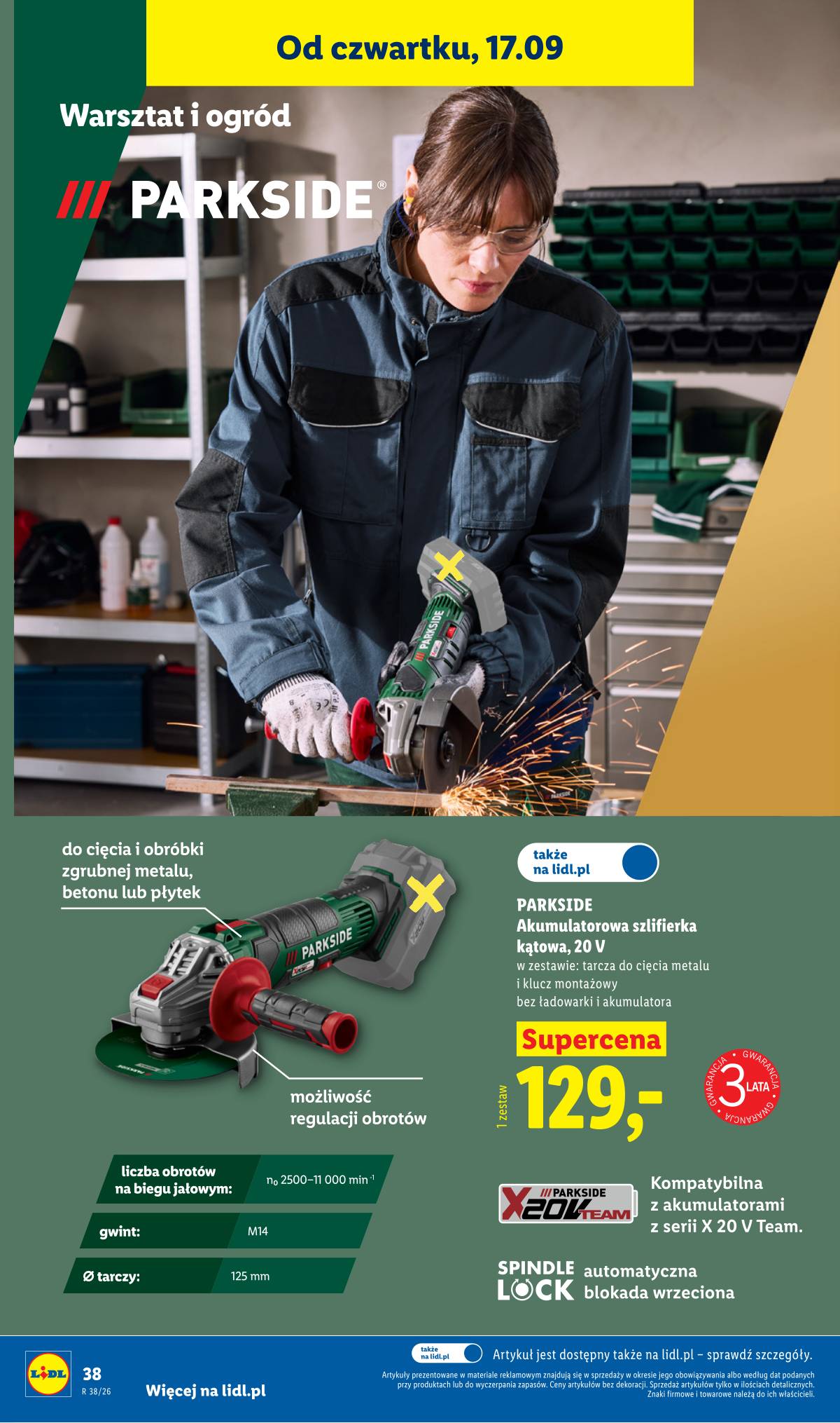 Lidl Lenkija - Gazetka ważna od 14.09. do 19.09. 46 puslapis
