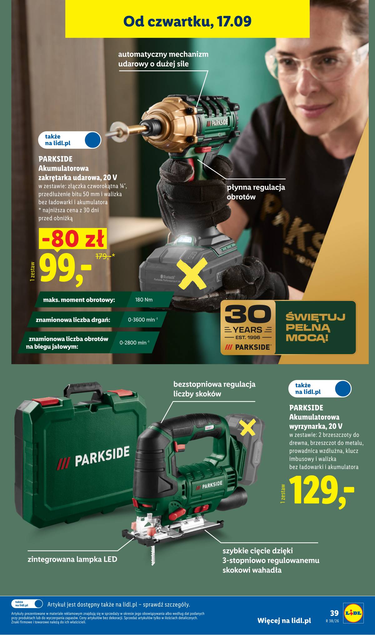 Lidl Lenkija - Gazetka ważna od 14.09. do 19.09. 47 puslapis