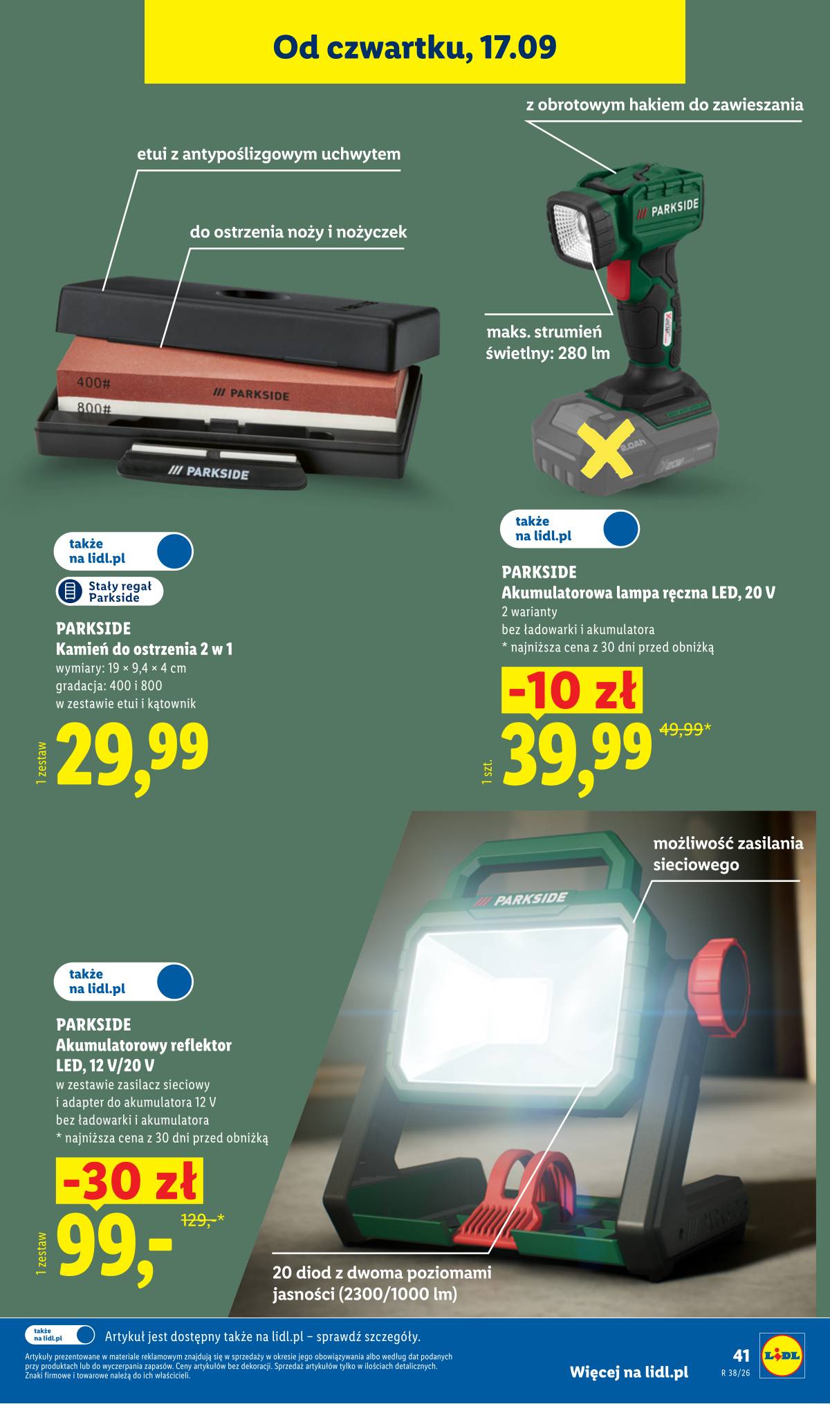 Lidl Lenkija - Gazetka ważna od 14.09. do 19.09. 49 puslapis