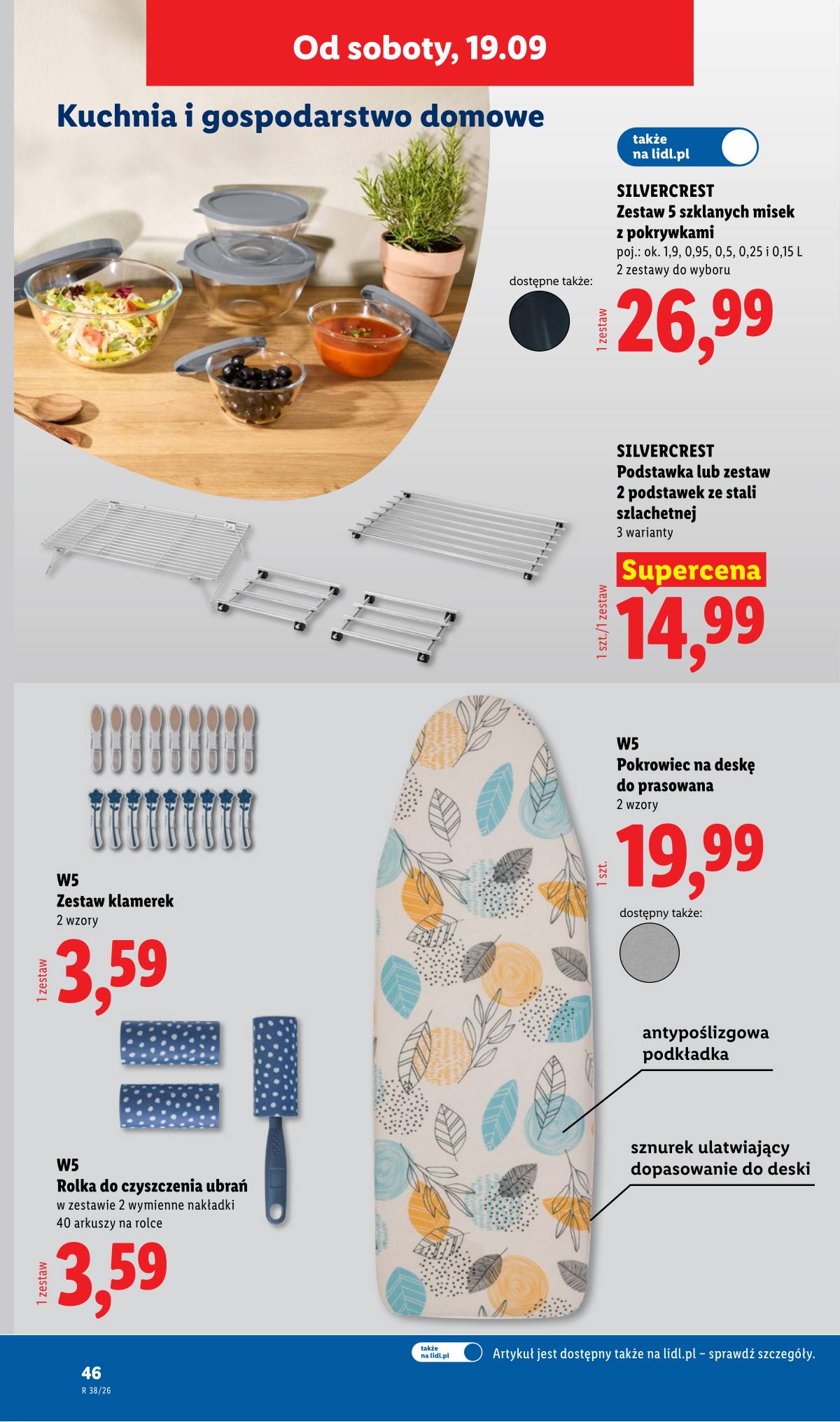 Lidl Lenkija - Gazetka ważna od 14.09. do 19.09. 56 puslapis