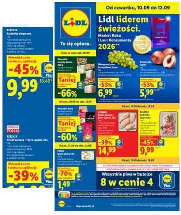 Lidl Lenkija - Gazetka ważna od 10.09 do 12.09 2026-09-10 – 2026-09-12