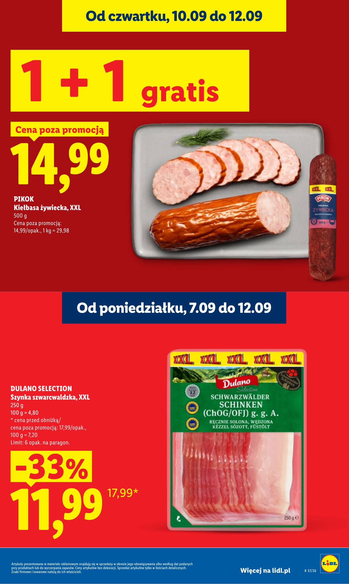 Lidl Lenkija - Gazetka ważna od 10.09 do 12.09 17 puslapis