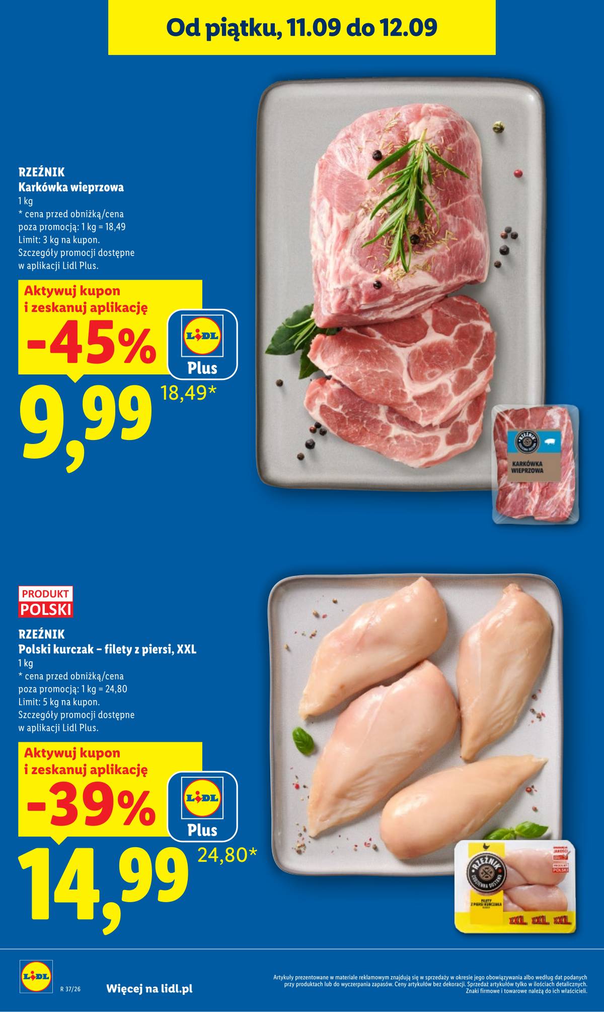 Lidl Lenkija - Gazetka ważna od 10.09 do 12.09 2 puslapis