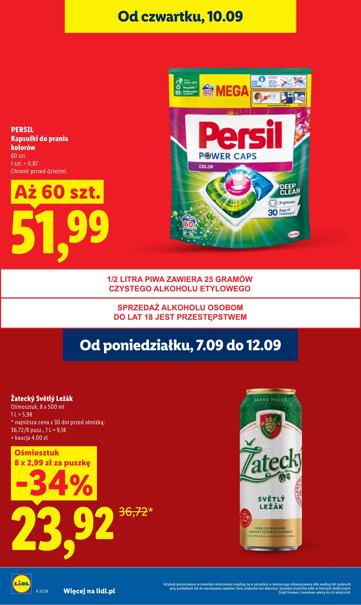 Lidl Lenkija - Gazetka ważna od 10.09 do 12.09 24 puslapis