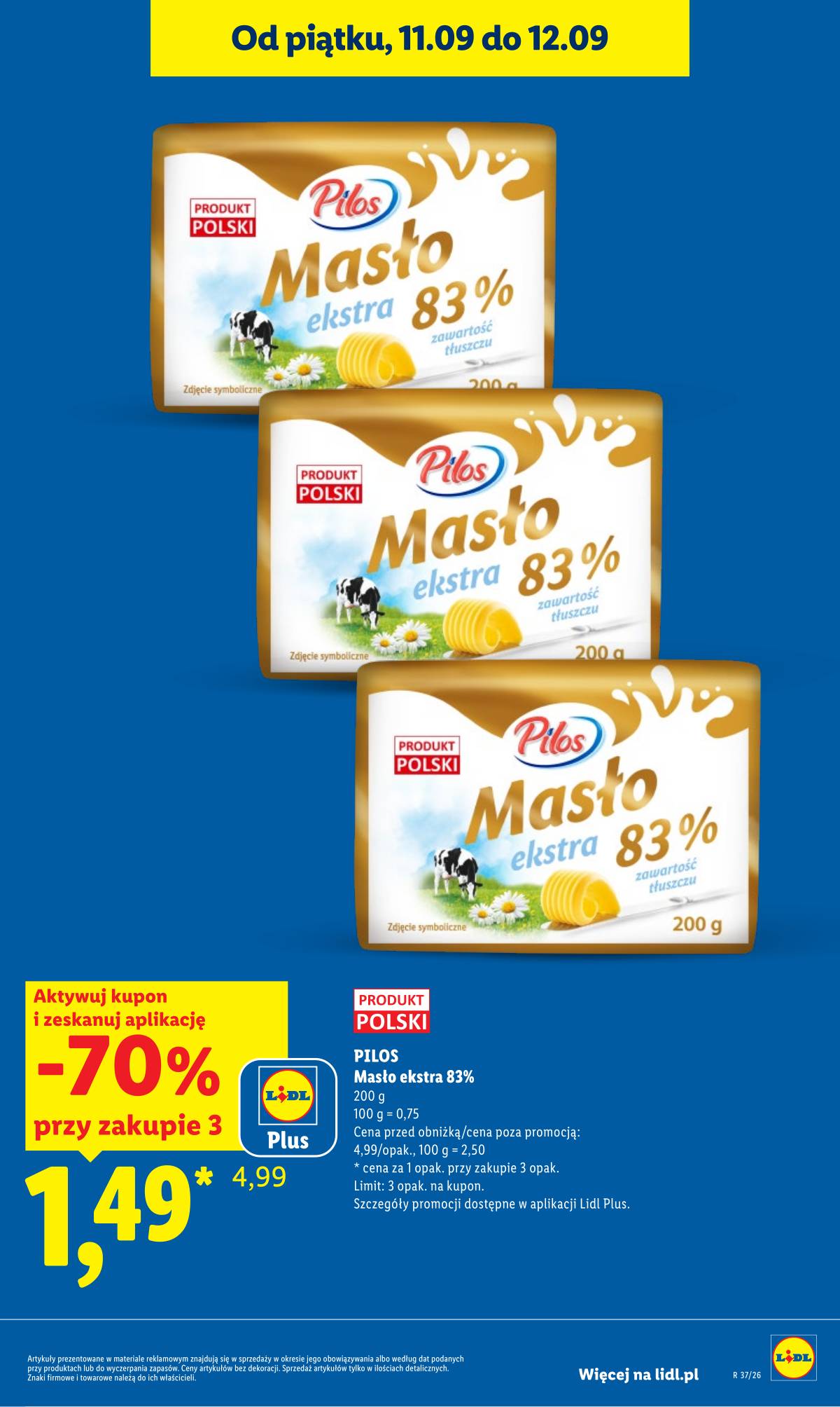 Lidl Lenkija - Gazetka ważna od 10.09 do 12.09 3 puslapis