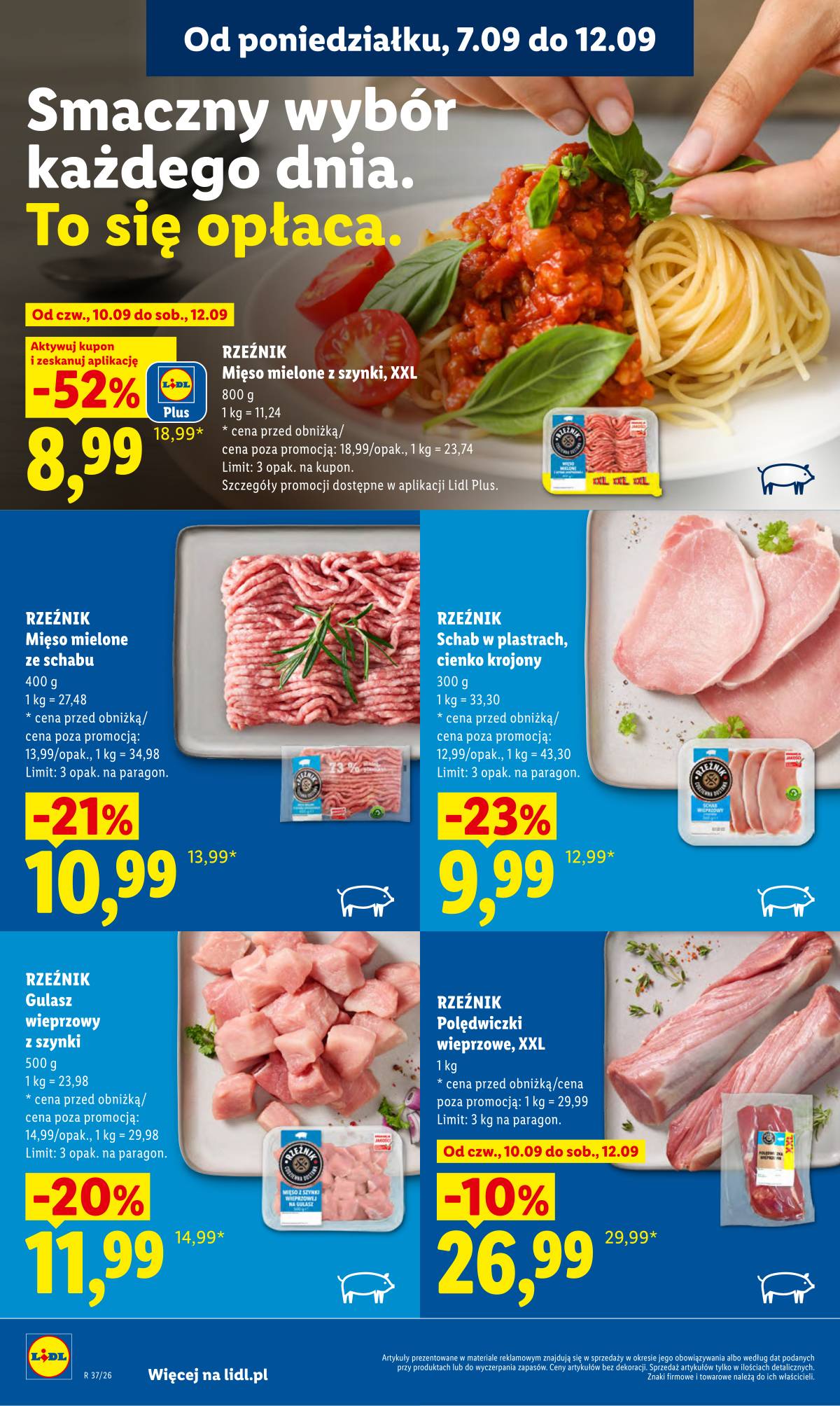 Lidl Lenkija - Gazetka ważna od 10.09 do 12.09 50 puslapis