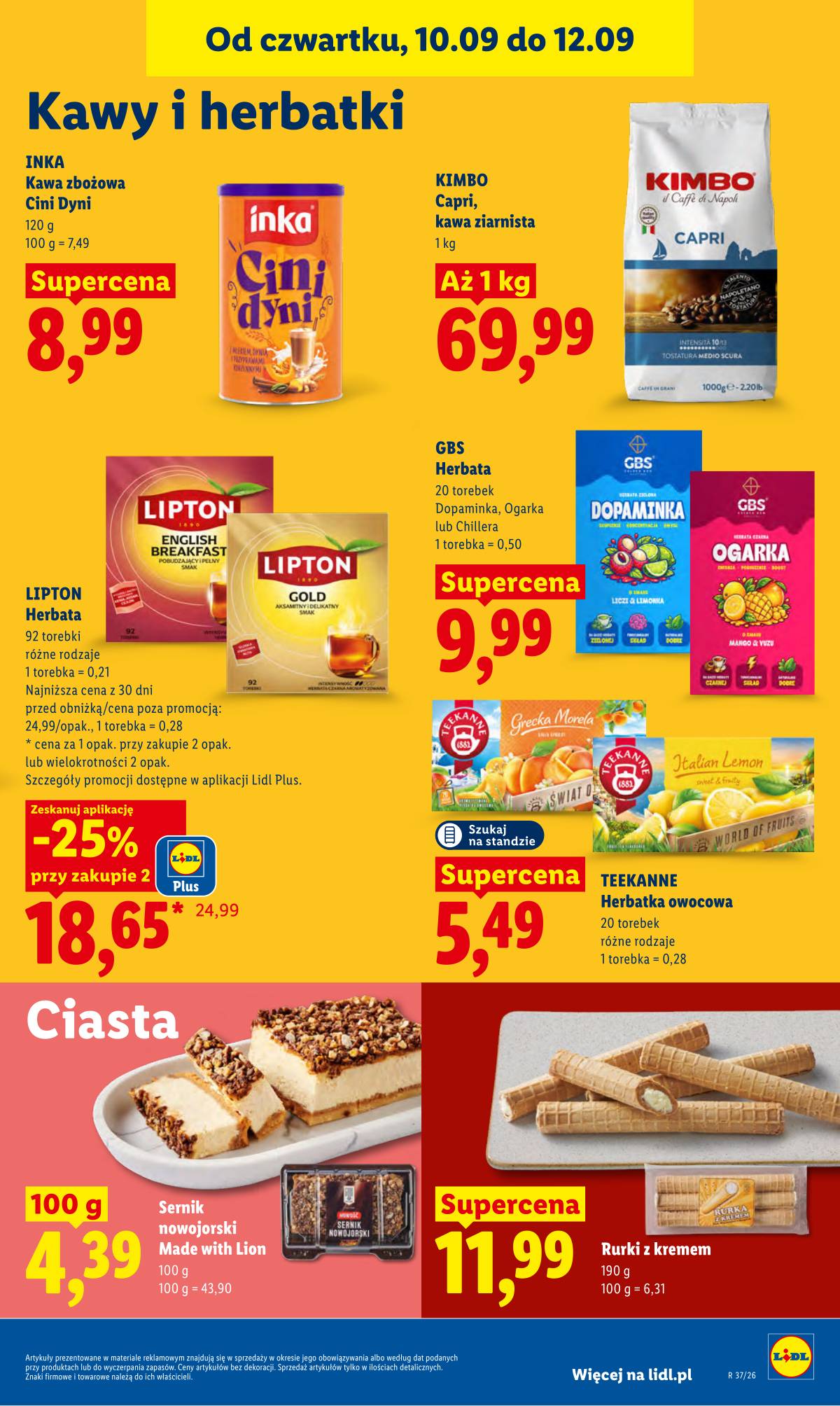 Lidl Lenkija - Gazetka ważna od 10.09 do 12.09 59 puslapis
