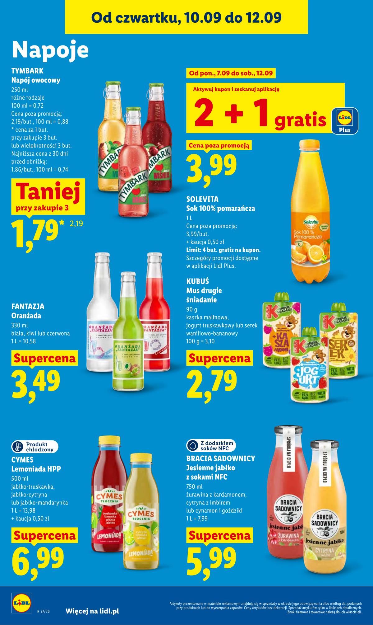 Lidl Lenkija - Gazetka ważna od 10.09 do 12.09 62 puslapis