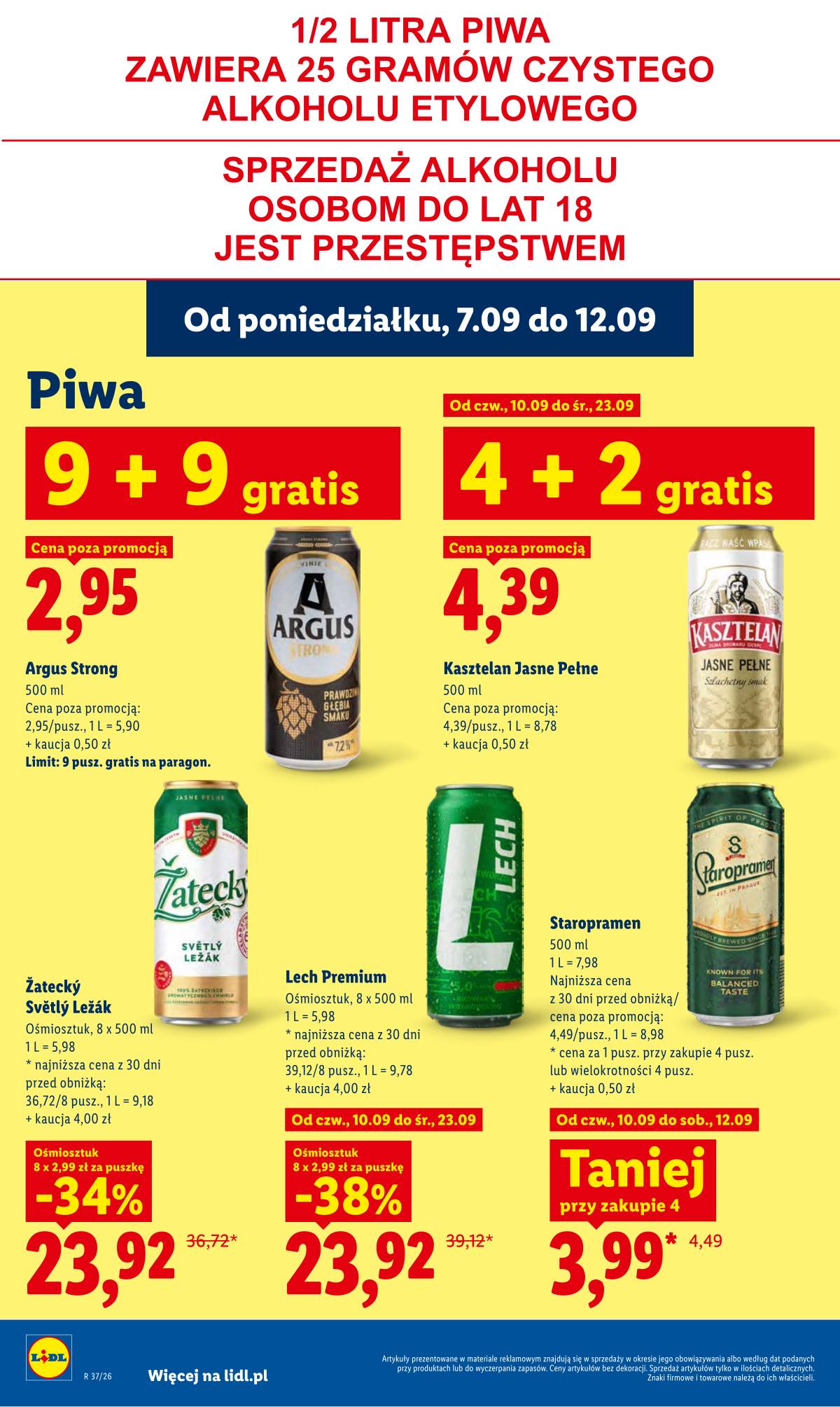 Lidl Lenkija - Gazetka ważna od 10.09 do 12.09 64 puslapis