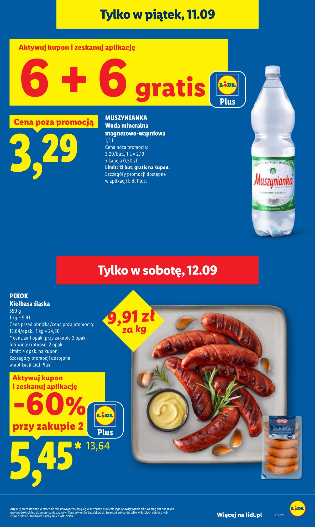 Lidl Lenkija - Gazetka ważna od 10.09 do 12.09 7 puslapis