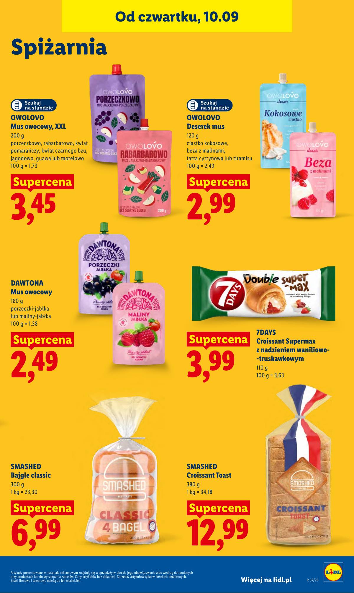 Lidl Lenkija - Gazetka ważna od 10.09 do 12.09 73 puslapis