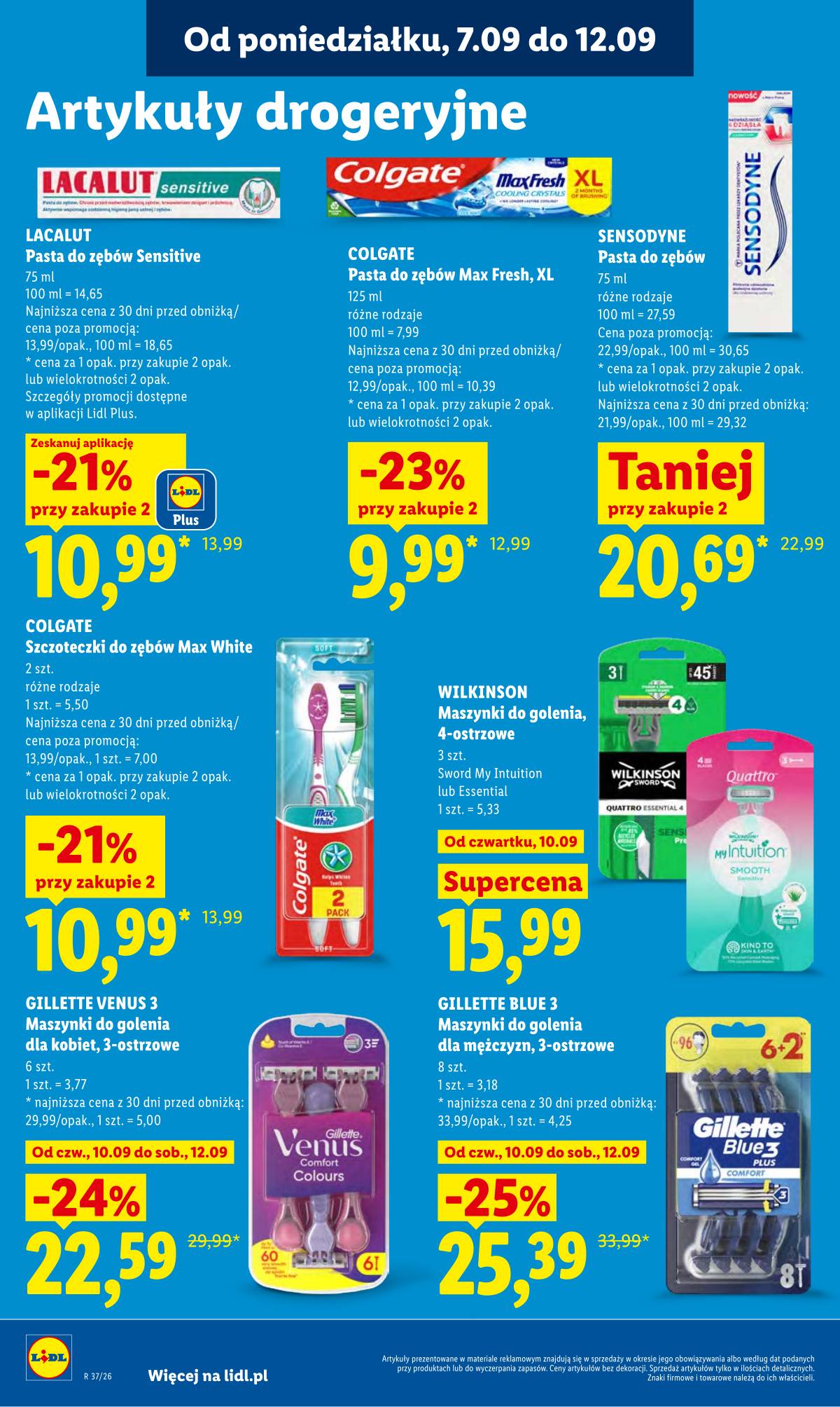 Lidl Lenkija - Gazetka ważna od 10.09 do 12.09 78 puslapis