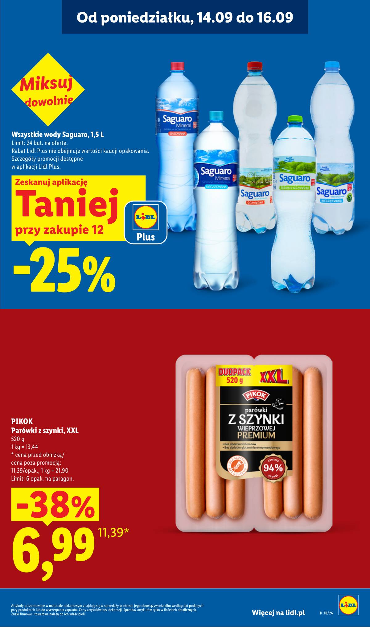 Lidl Lenkija - Gazetka ważna od 14.09 do 16.09 13 puslapis