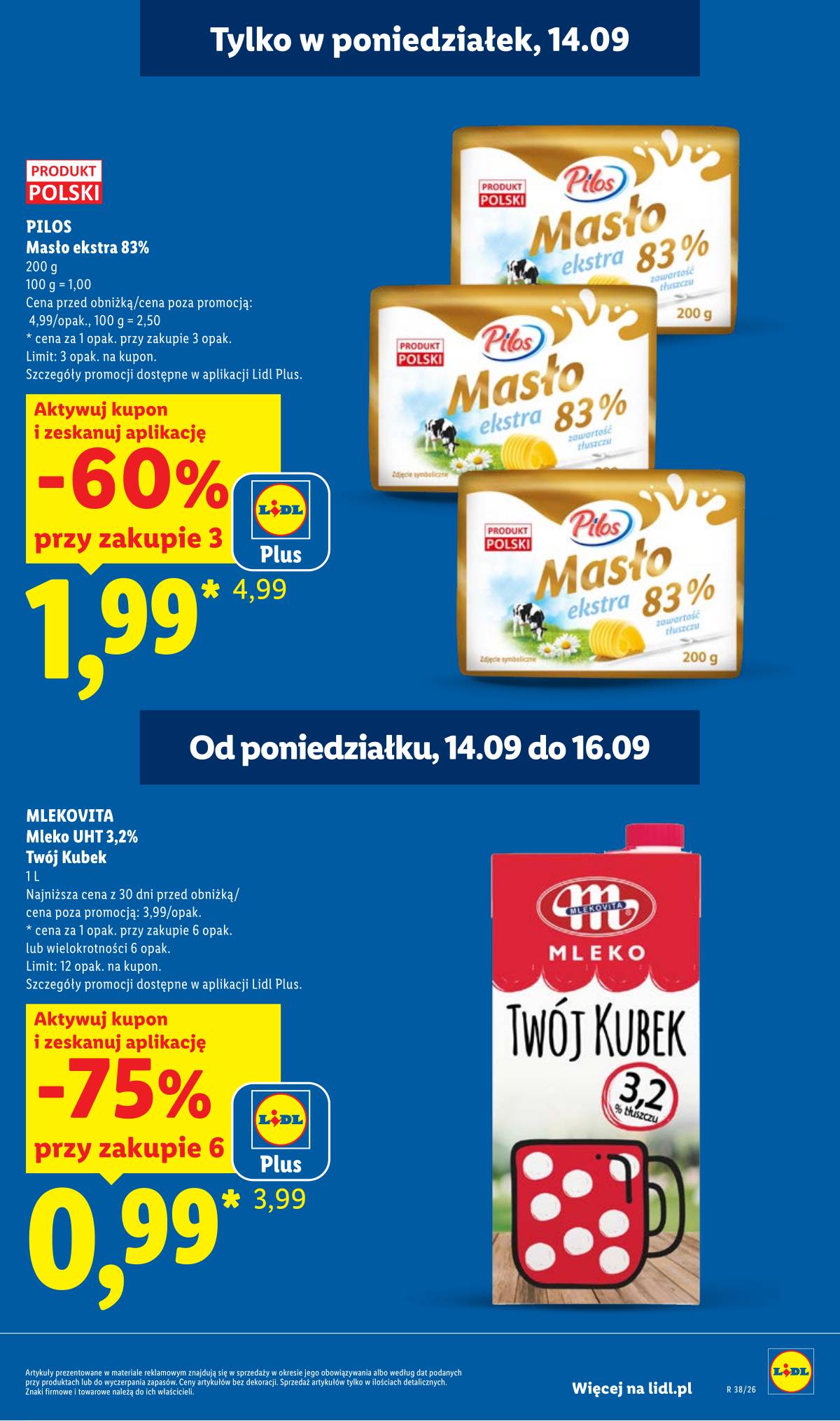 Lidl Lenkija - Gazetka ważna od 14.09 do 16.09 3 puslapis