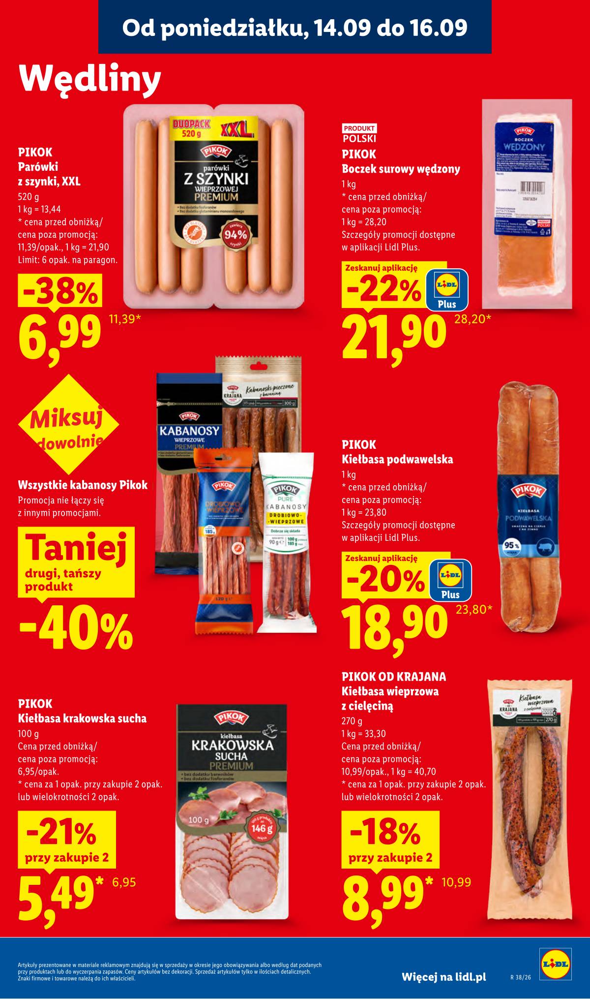 Lidl Lenkija - Gazetka ważna od 14.09 do 16.09 39 puslapis