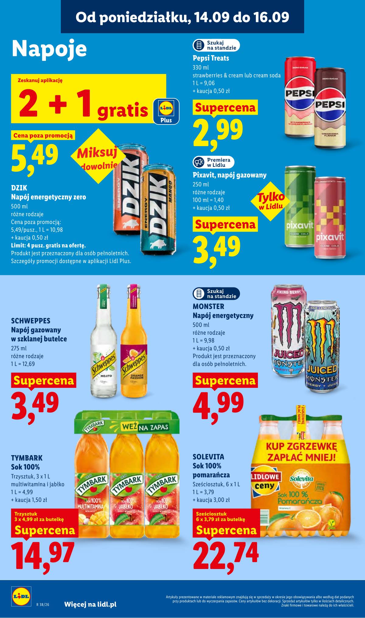 Lidl Lenkija - Gazetka ważna od 14.09 do 16.09 60 puslapis
