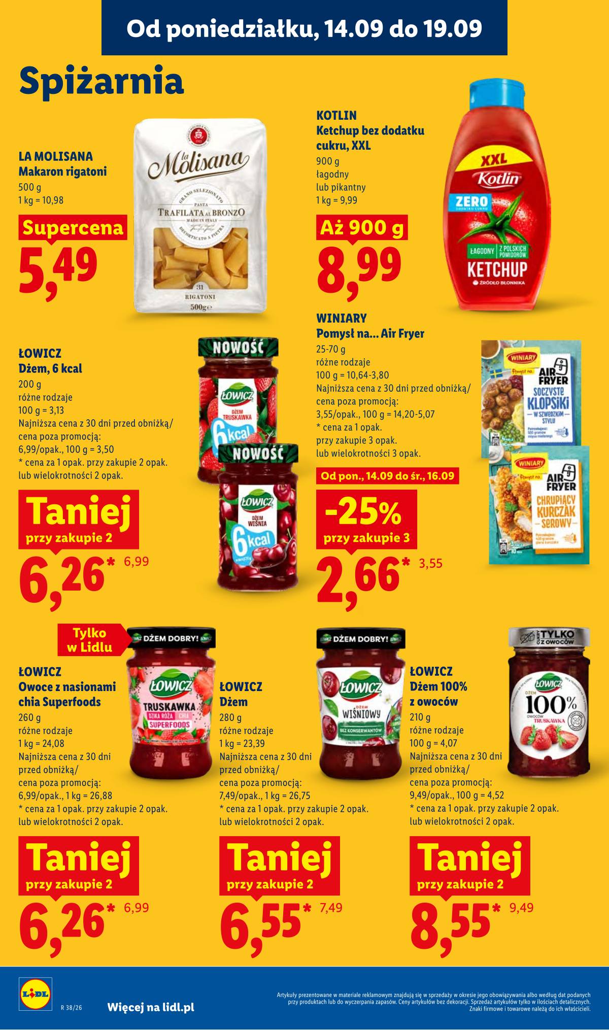 Lidl Lenkija - Gazetka ważna od 14.09 do 16.09 70 puslapis