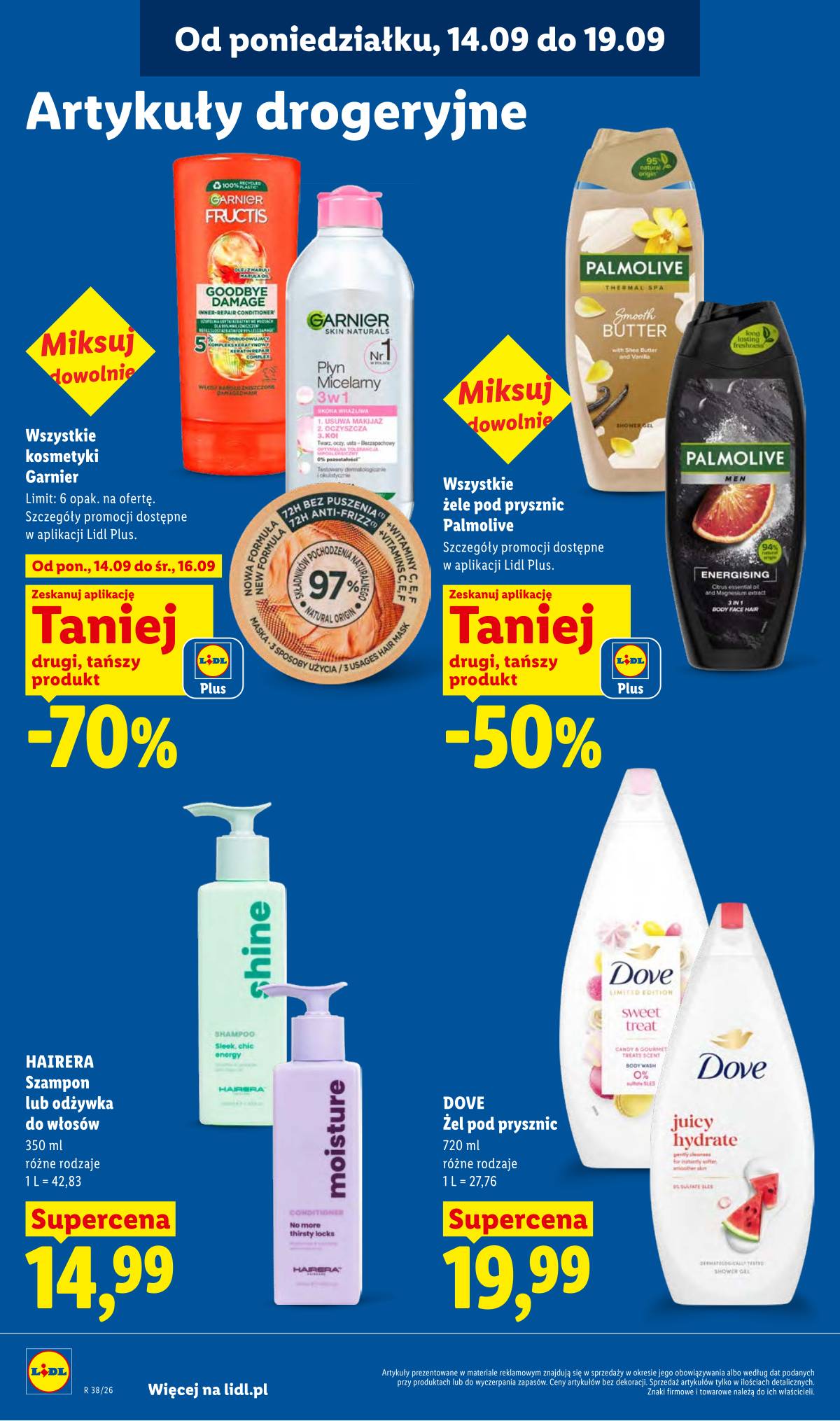 Lidl Lenkija - Gazetka ważna od 14.09 do 16.09 72 puslapis