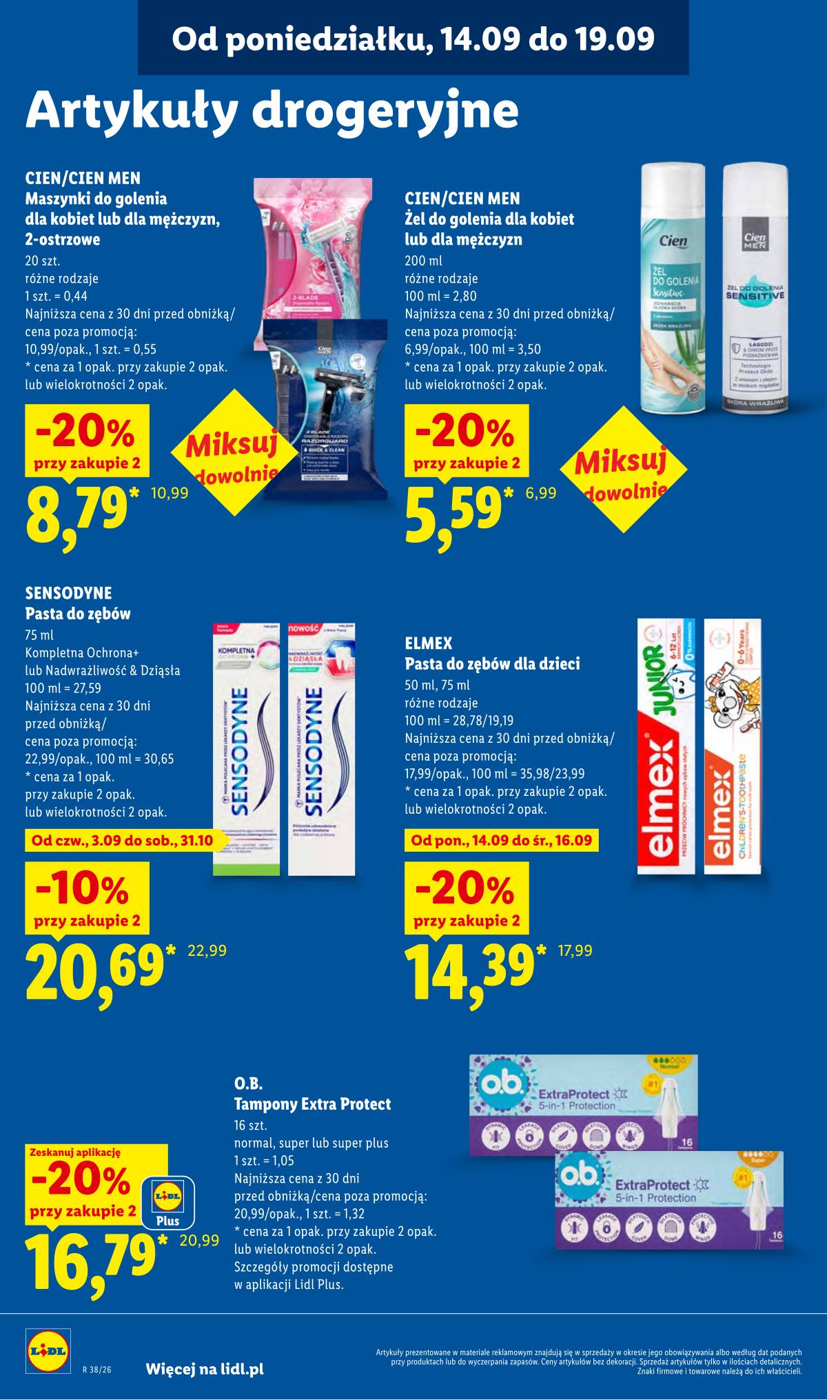 Lidl Lenkija - Gazetka ważna od 14.09 do 16.09 74 puslapis