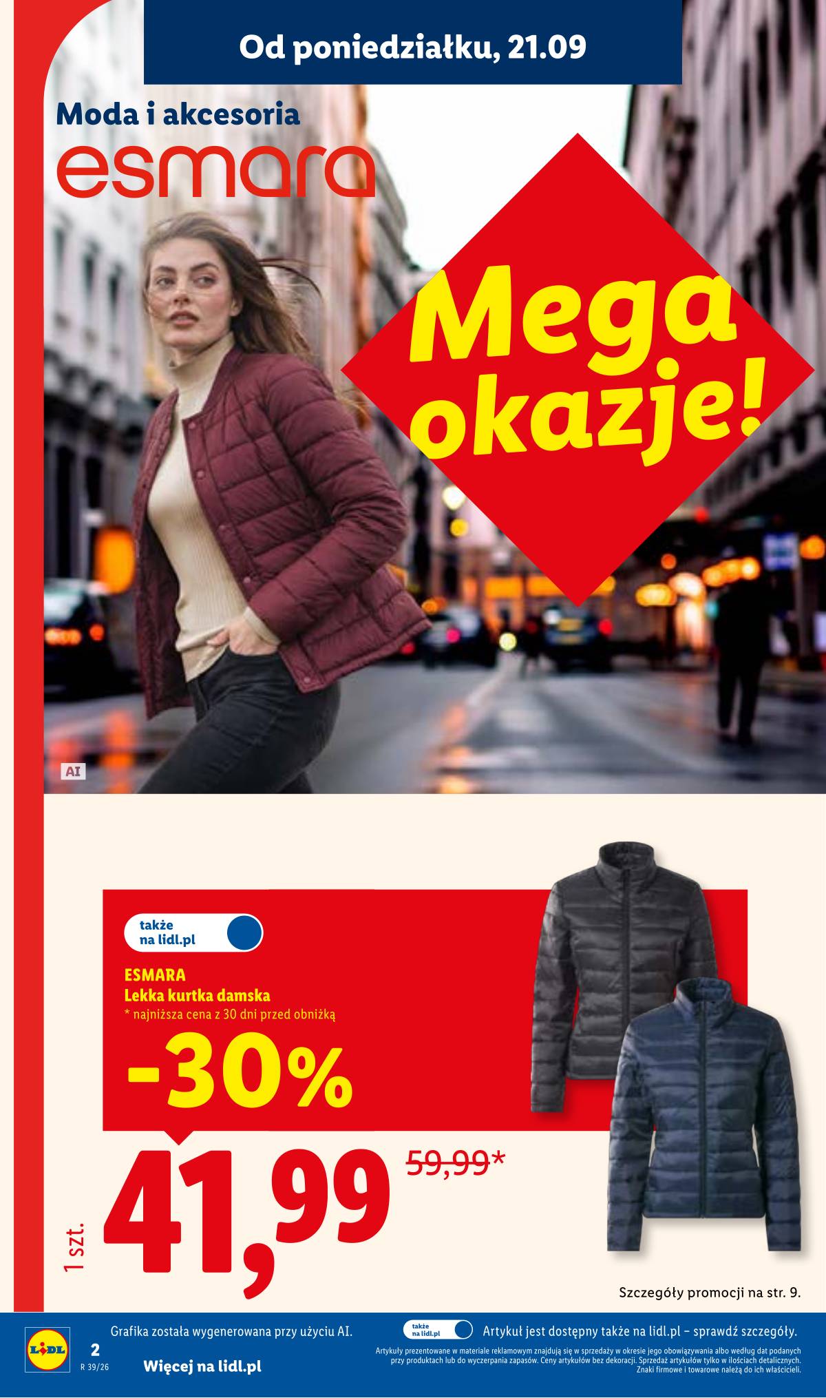 Lidl Lenkija - Gazetka ważna od 21.09 do 26.09 2 puslapis