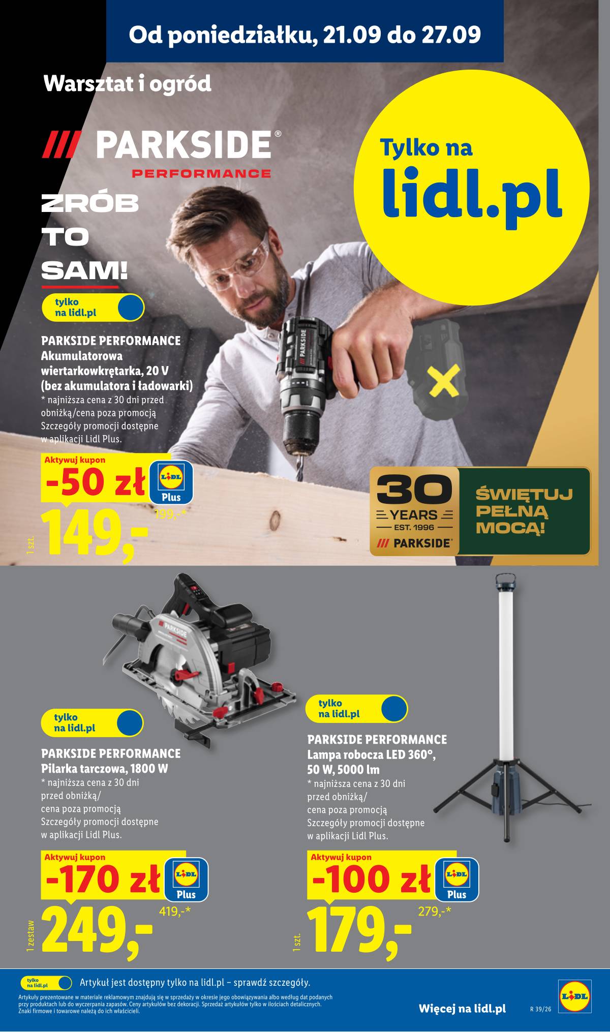 Lidl Lenkija - Gazetka ważna od 21.09 do 26.09 29 puslapis