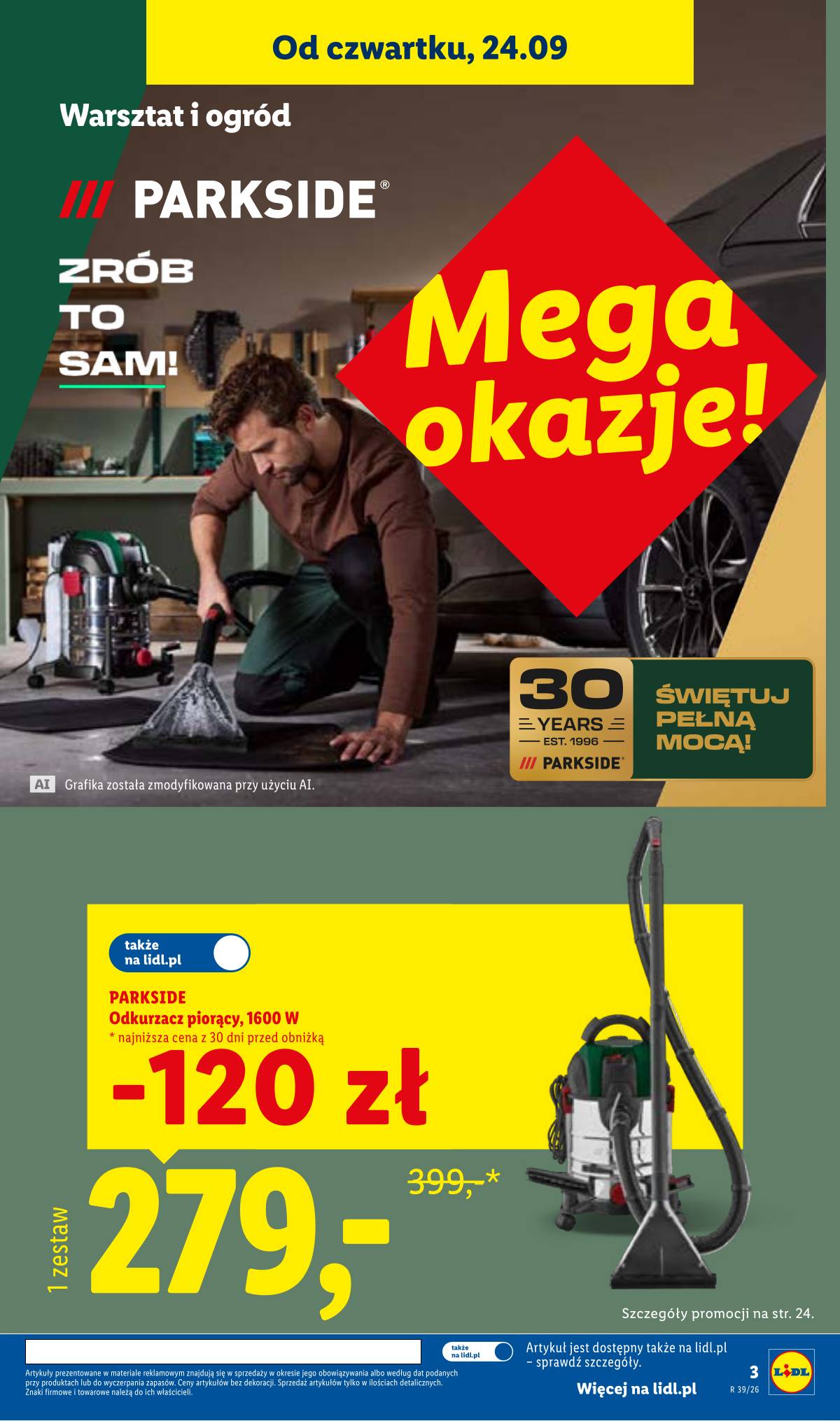 Lidl Lenkija - Gazetka ważna od 21.09 do 26.09 3 puslapis