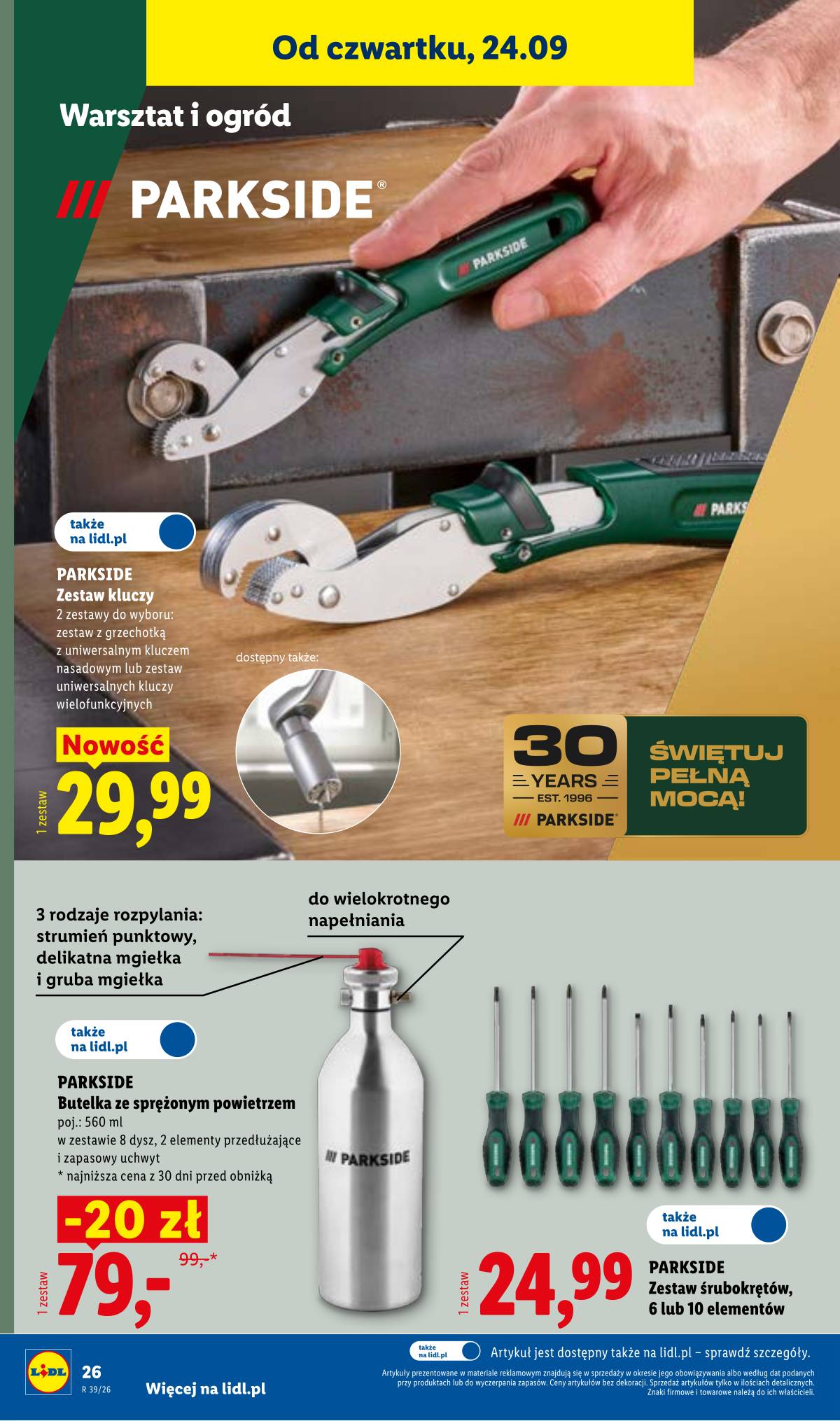 Lidl Lenkija - Gazetka ważna od 21.09 do 26.09 34 puslapis