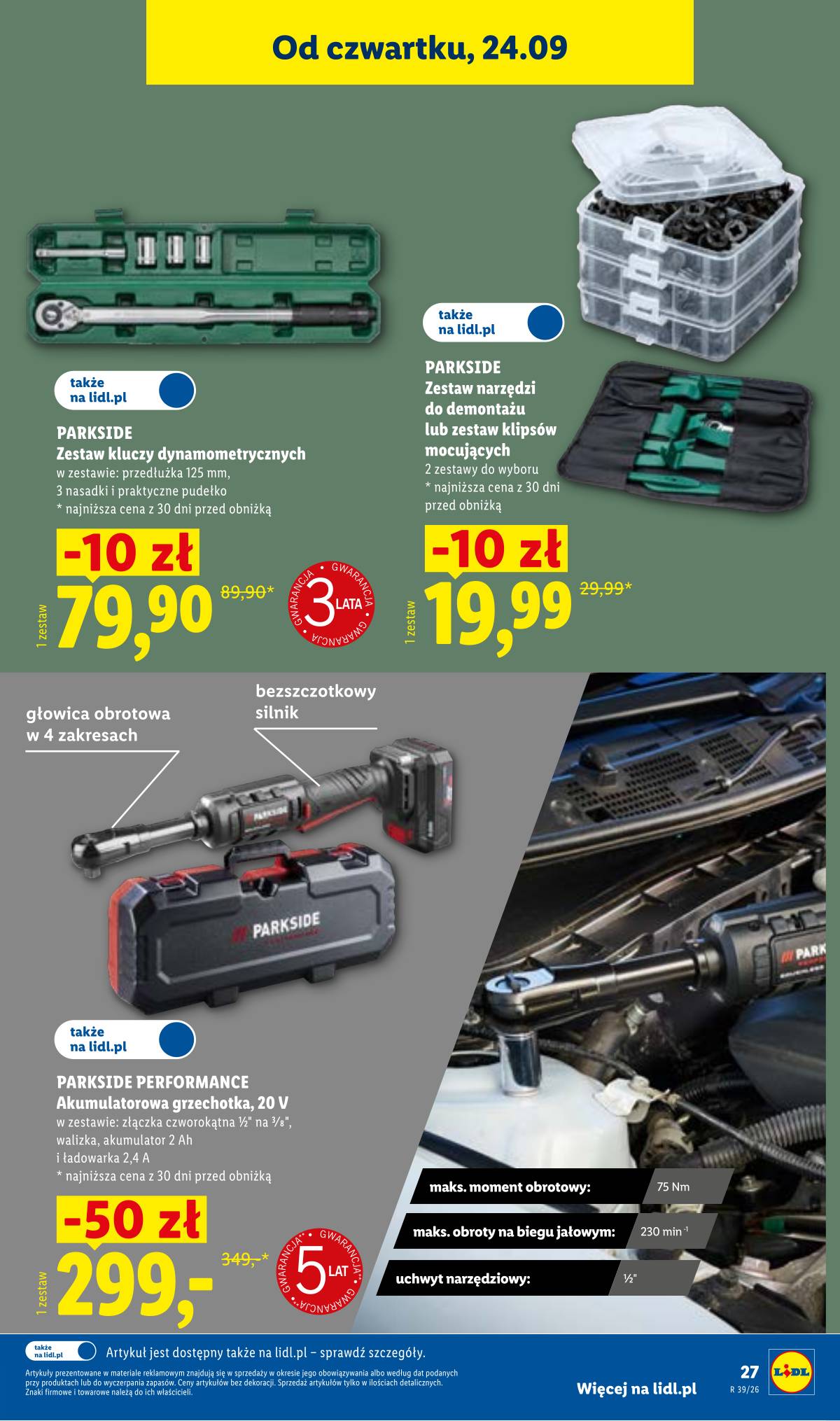 Lidl Lenkija - Gazetka ważna od 21.09 do 26.09 35 puslapis