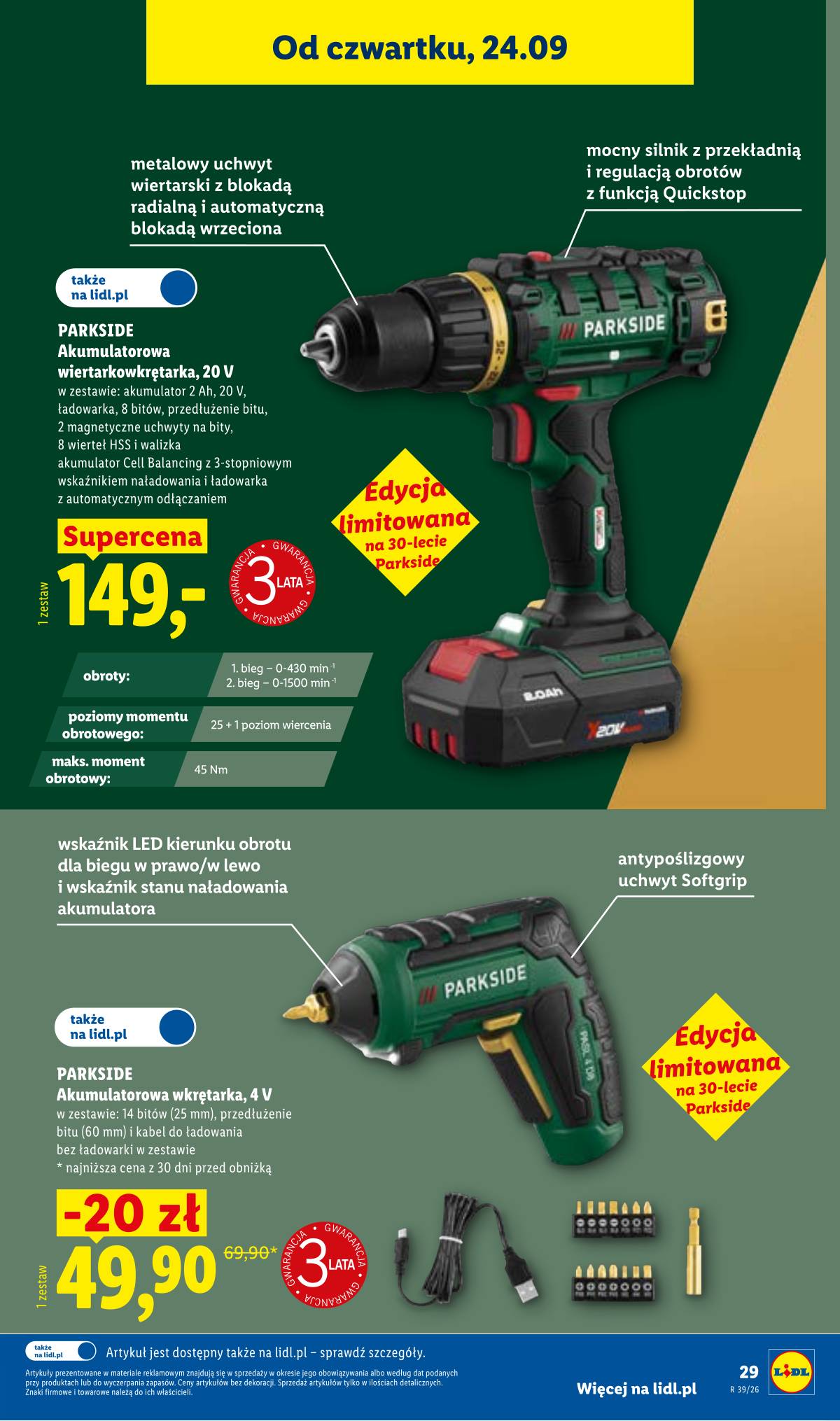 Lidl Lenkija - Gazetka ważna od 21.09 do 26.09 37 puslapis