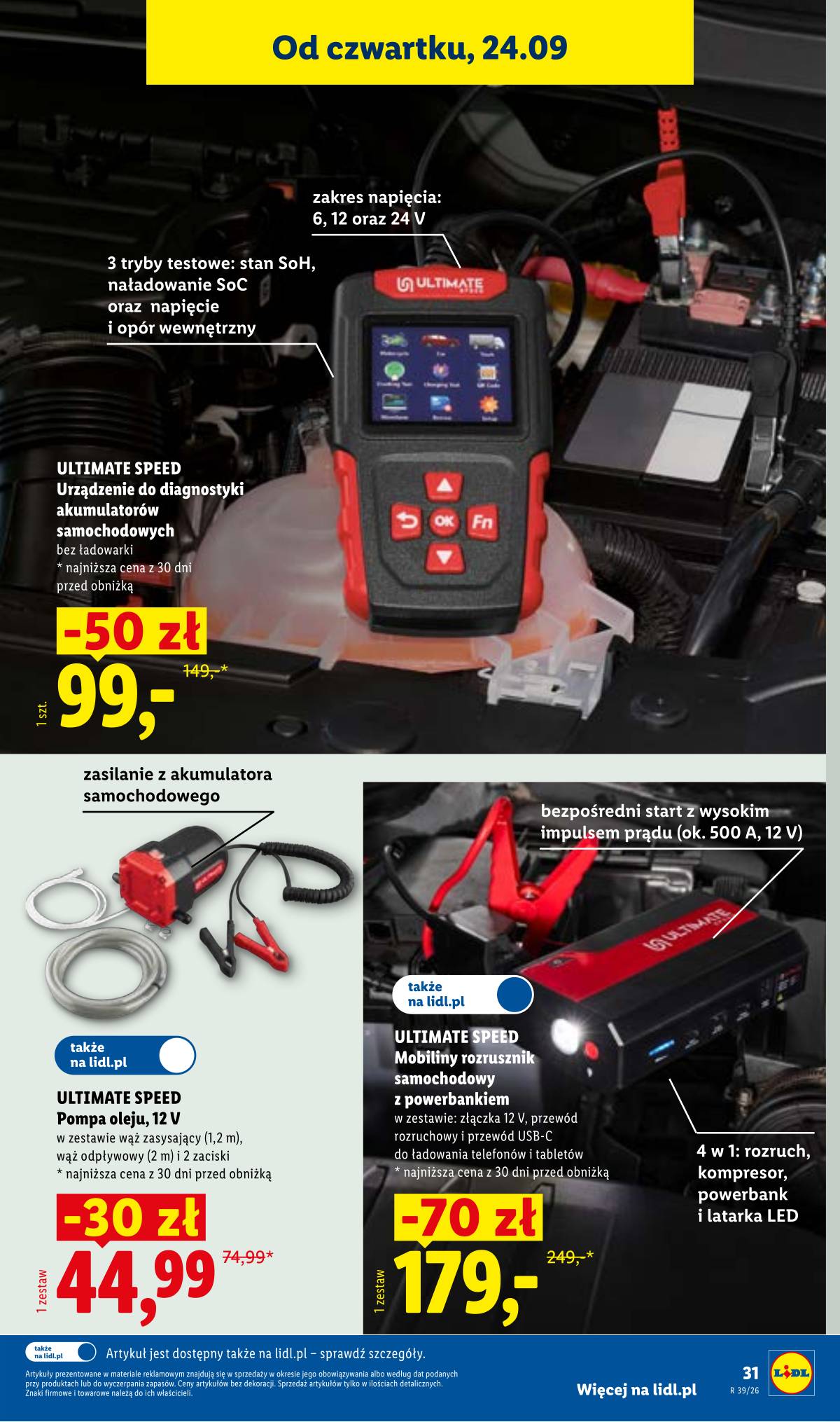 Lidl Lenkija - Gazetka ważna od 21.09 do 26.09 39 puslapis