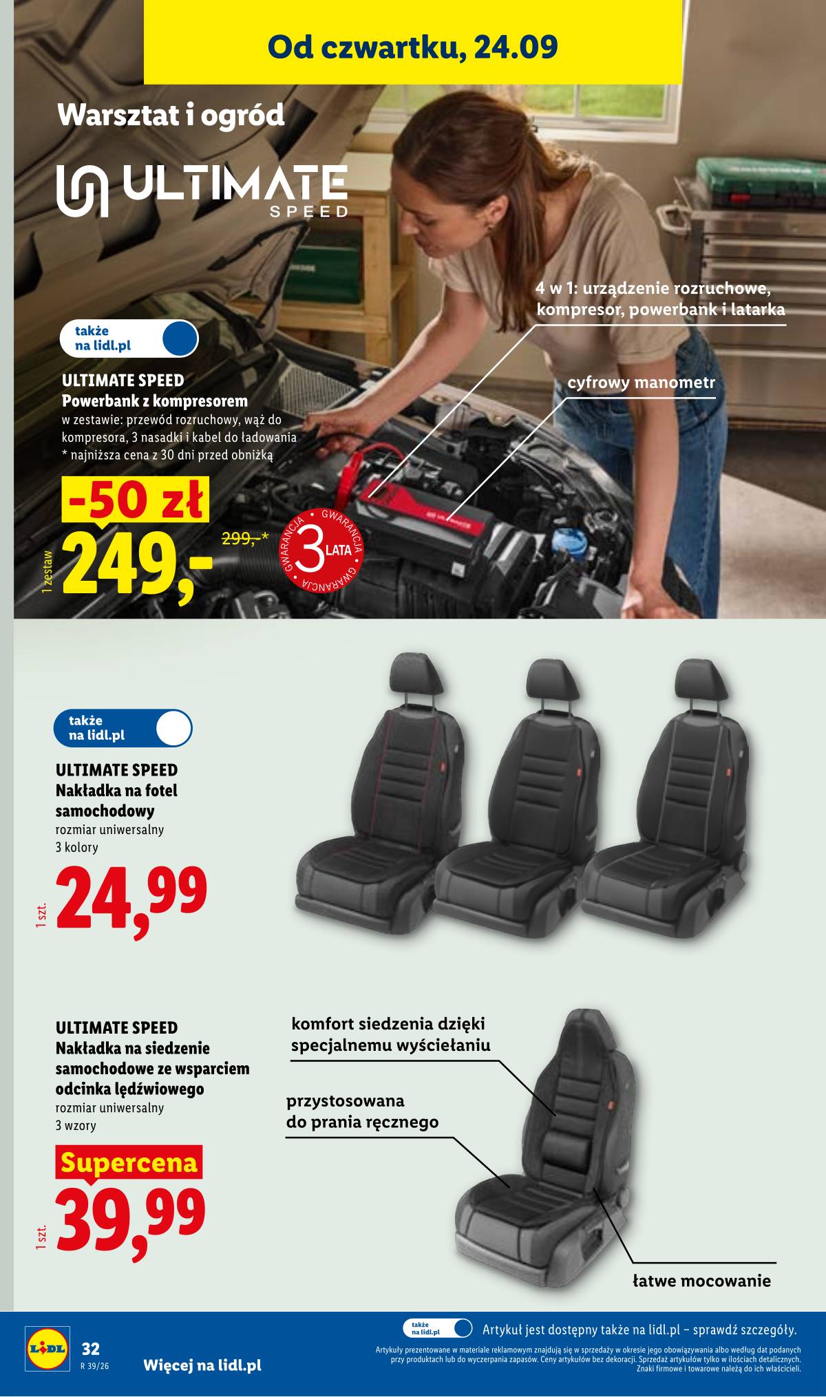 Lidl Lenkija - Gazetka ważna od 21.09 do 26.09 40 puslapis