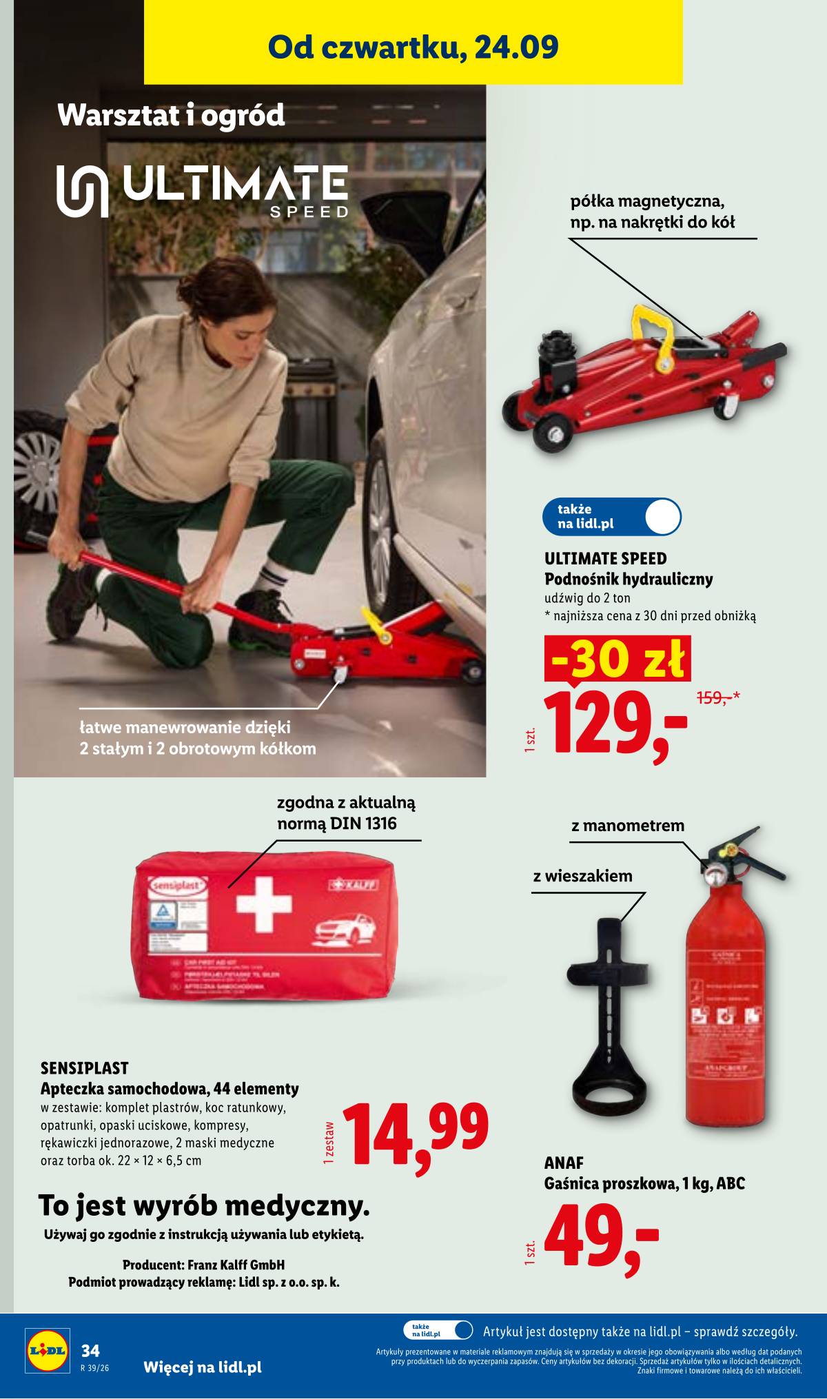 Lidl Lenkija - Gazetka ważna od 21.09 do 26.09 42 puslapis