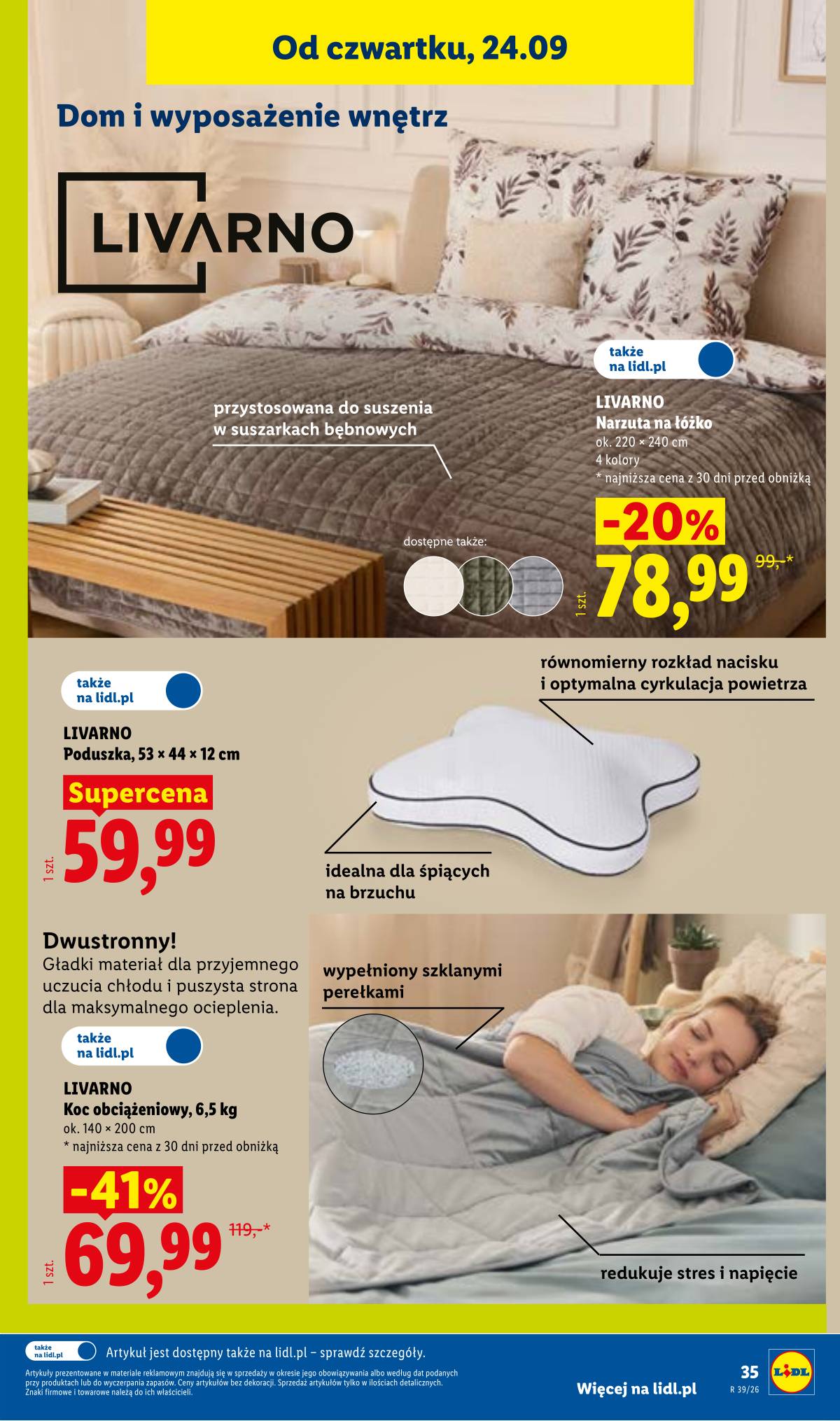 Lidl Lenkija - Gazetka ważna od 21.09 do 26.09 43 puslapis