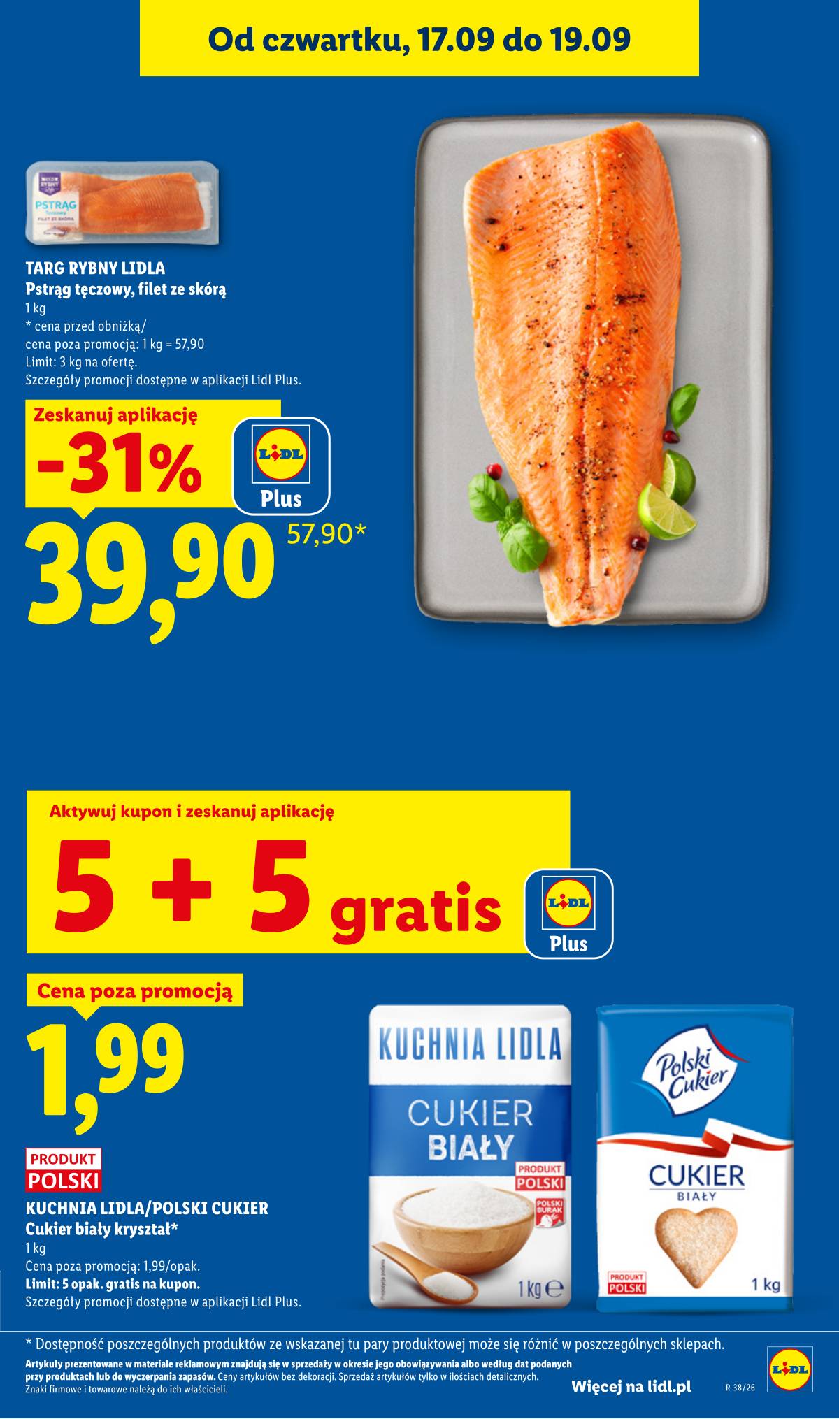 Lidl Lenkija - Gazetka ważna od 17.09 do 19.09 19 puslapis