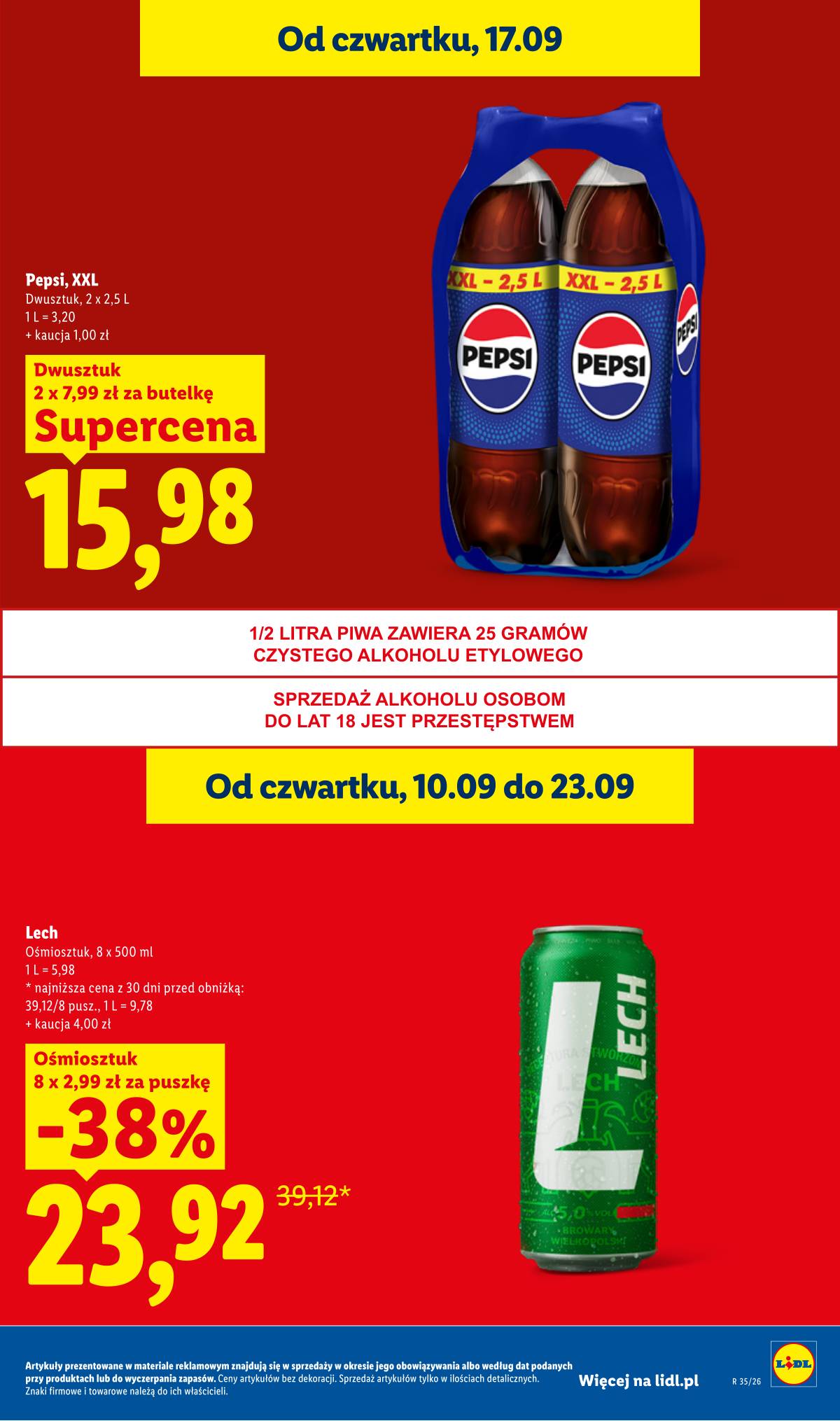 Lidl Lenkija - Gazetka ważna od 17.09 do 19.09 31 puslapis