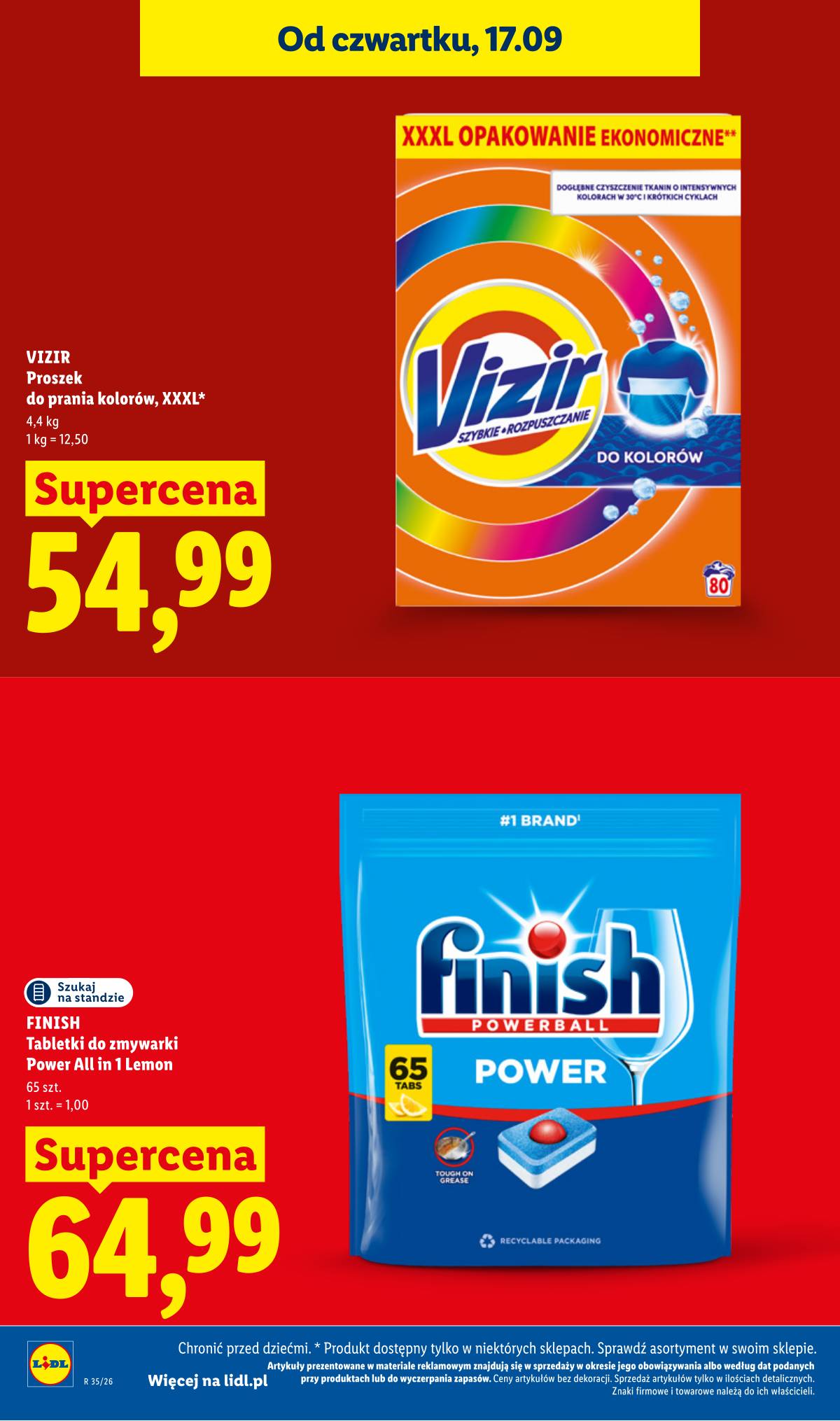 Lidl Lenkija - Gazetka ważna od 17.09 do 19.09 34 puslapis