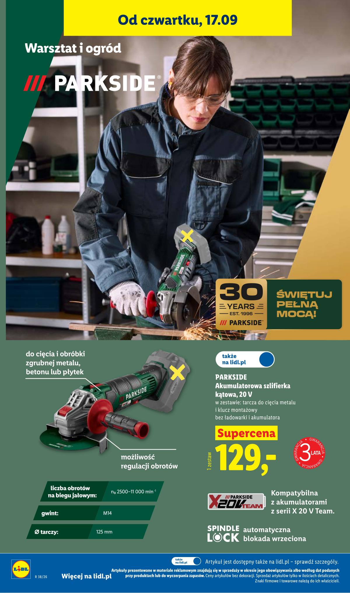 Lidl Lenkija - Gazetka ważna od 17.09 do 19.09 36 puslapis