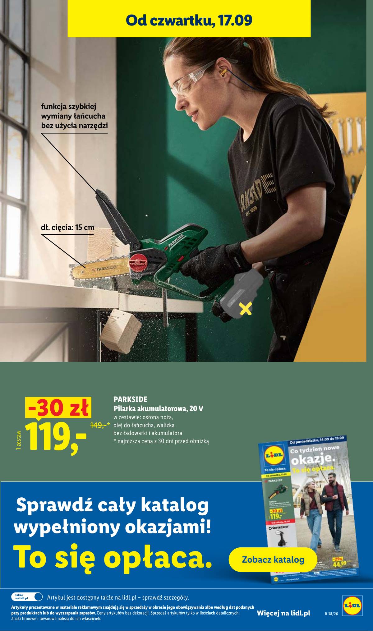 Lidl Lenkija - Gazetka ważna od 17.09 do 19.09 37 puslapis