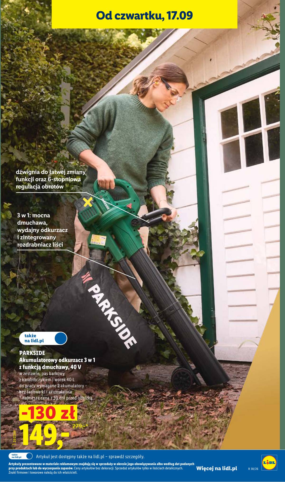 Lidl Lenkija - Gazetka ważna od 17.09 do 19.09 39 puslapis