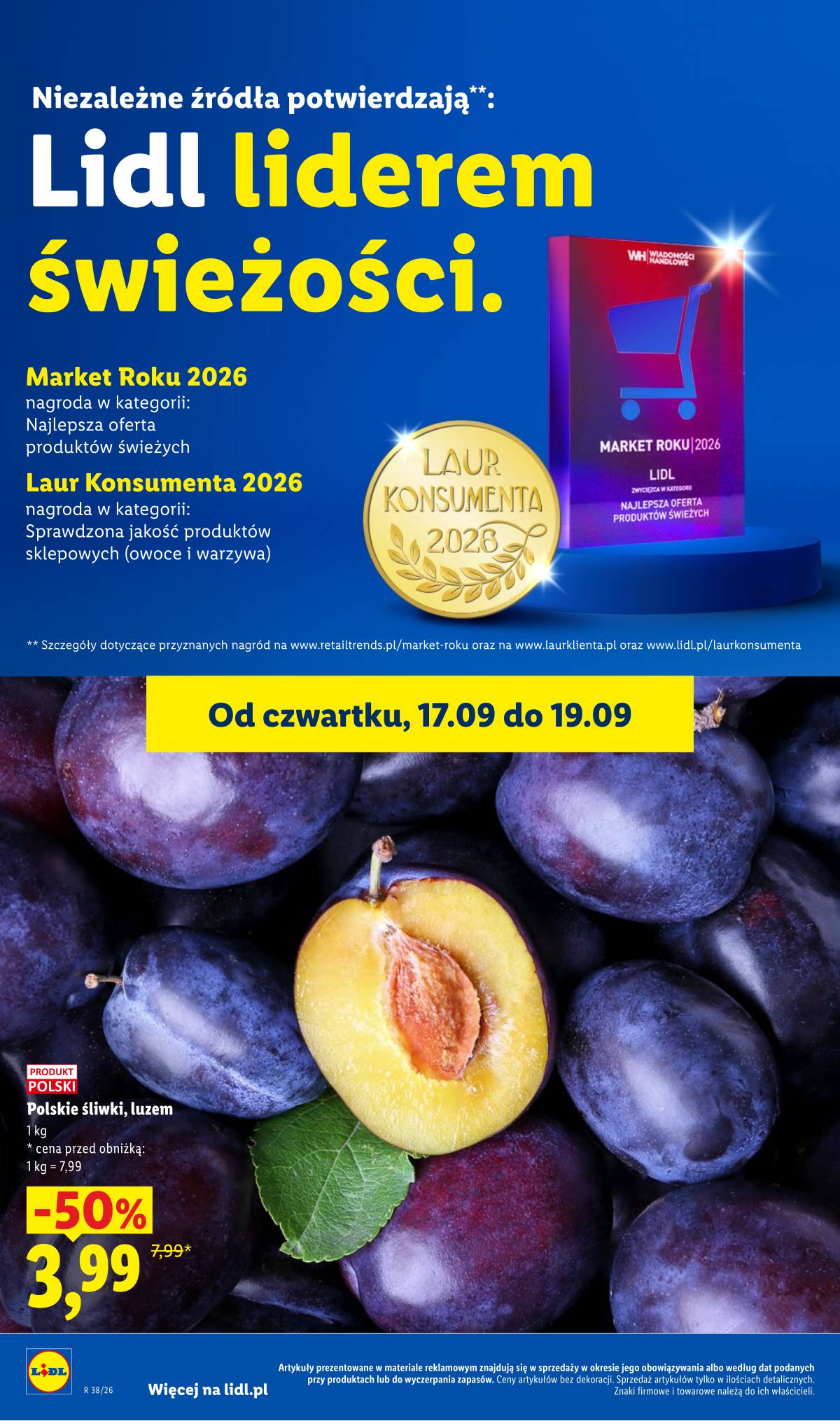 Lidl Lenkija - Gazetka ważna od 17.09 do 19.09 40 puslapis