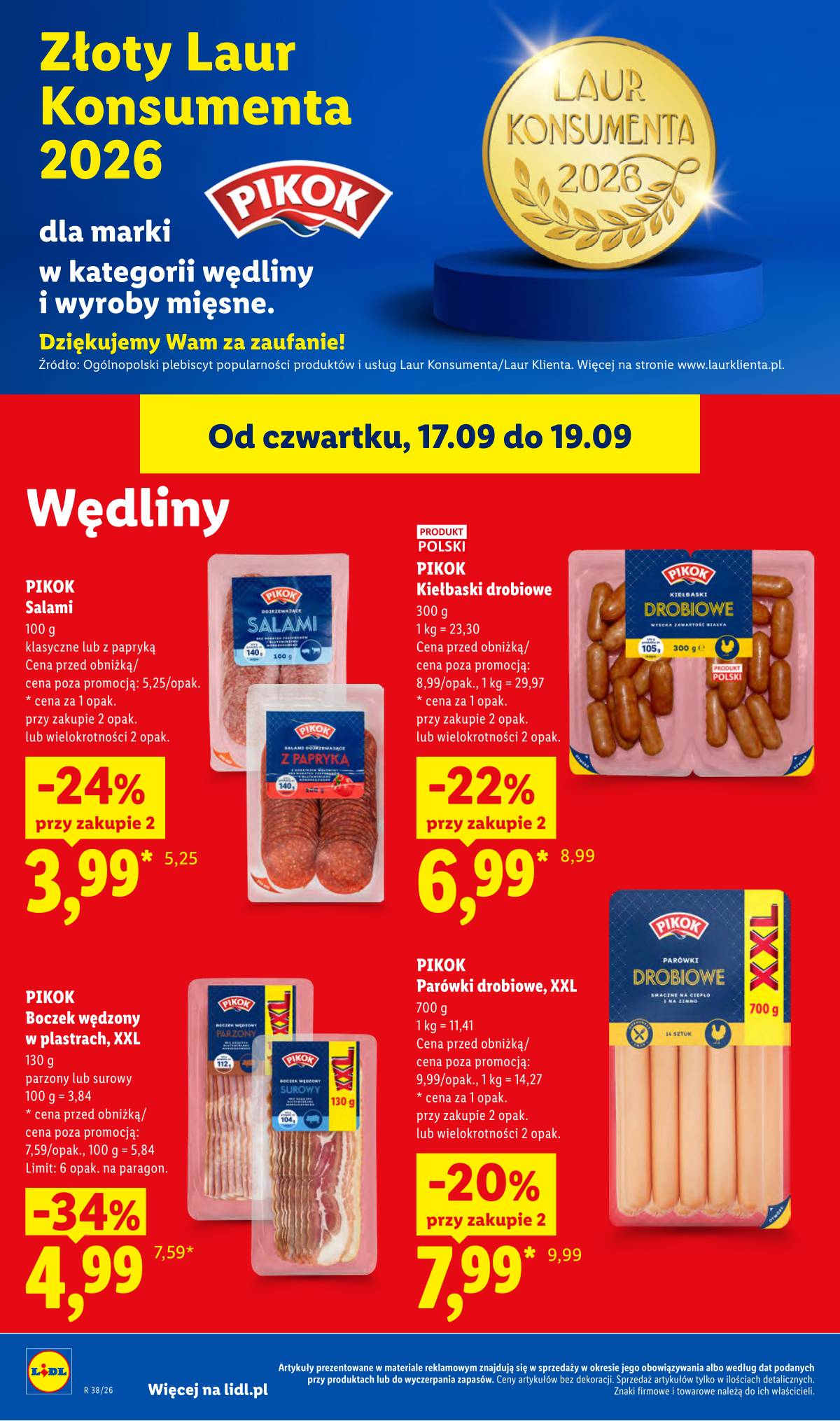 Lidl Lenkija - Gazetka ważna od 17.09 do 19.09 56 puslapis