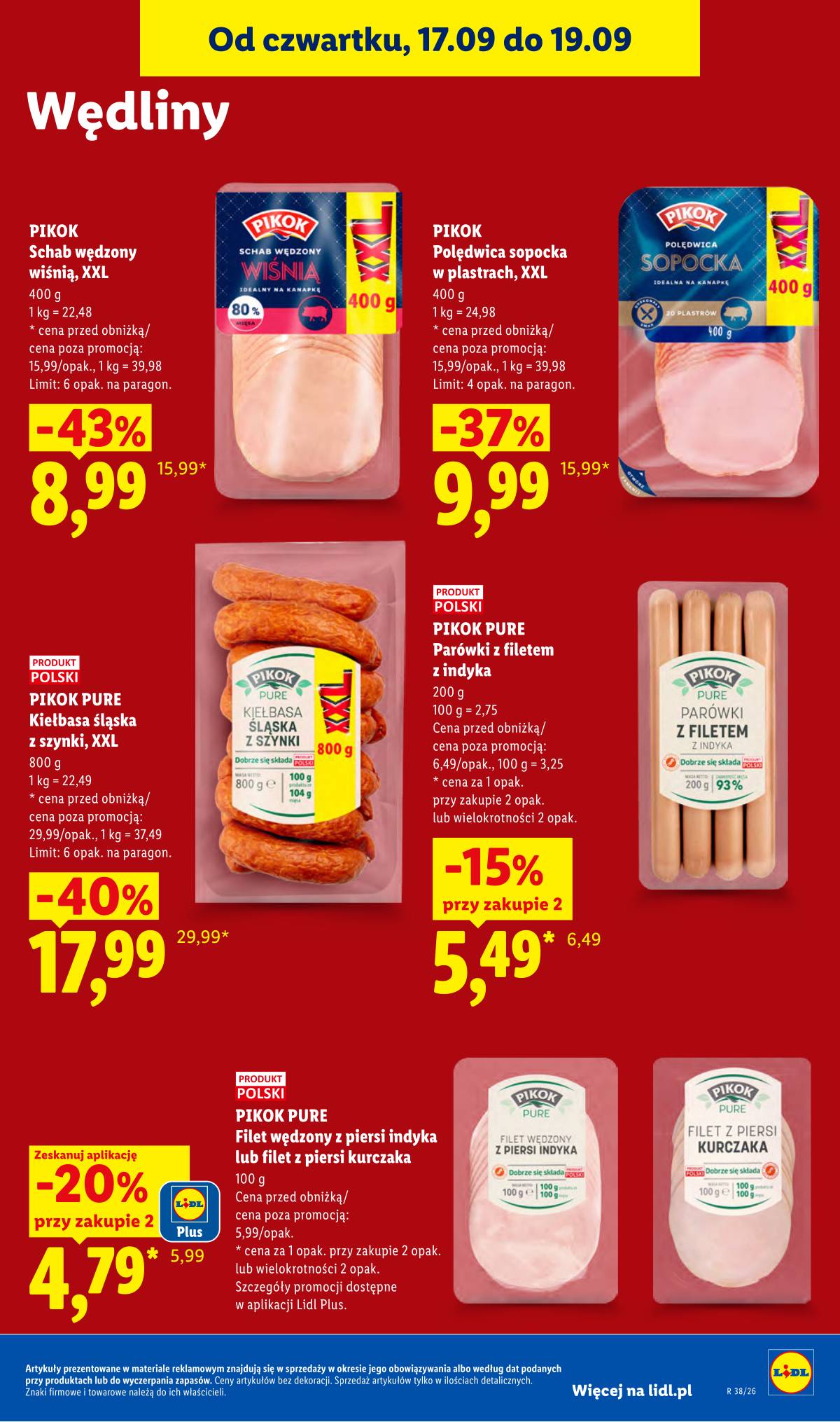 Lidl Lenkija - Gazetka ważna od 17.09 do 19.09 57 puslapis