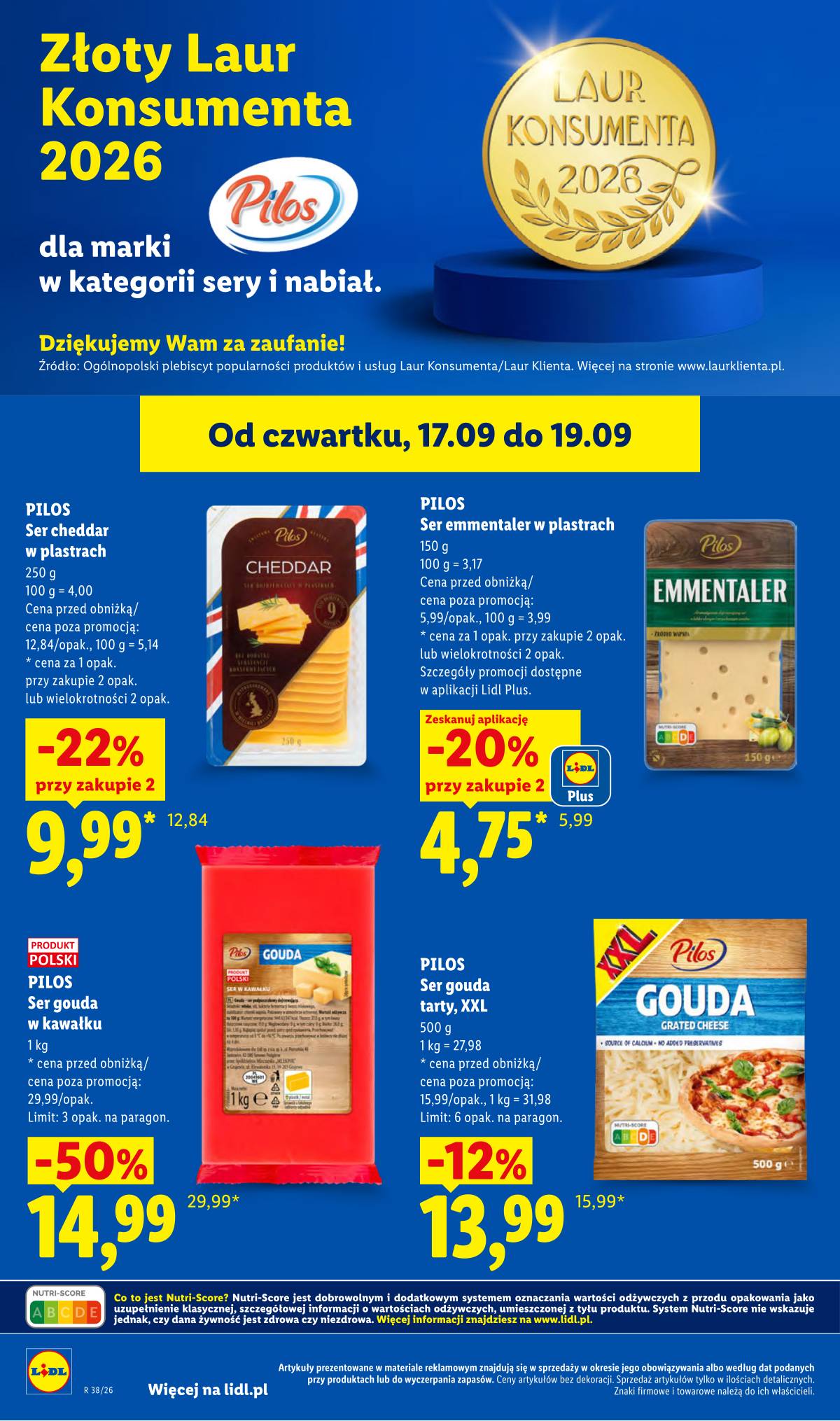 Lidl Lenkija - Gazetka ważna od 17.09 do 19.09 58 puslapis