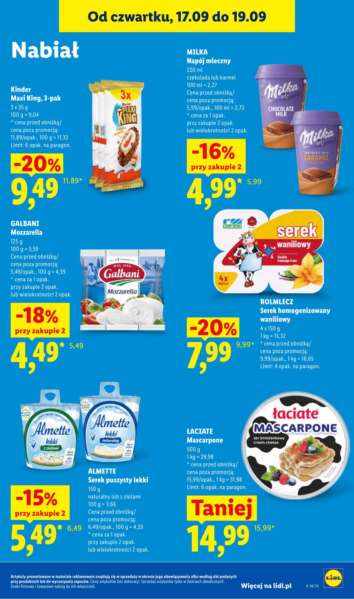 Lidl Lenkija - Gazetka ważna od 17.09 do 19.09 59 puslapis