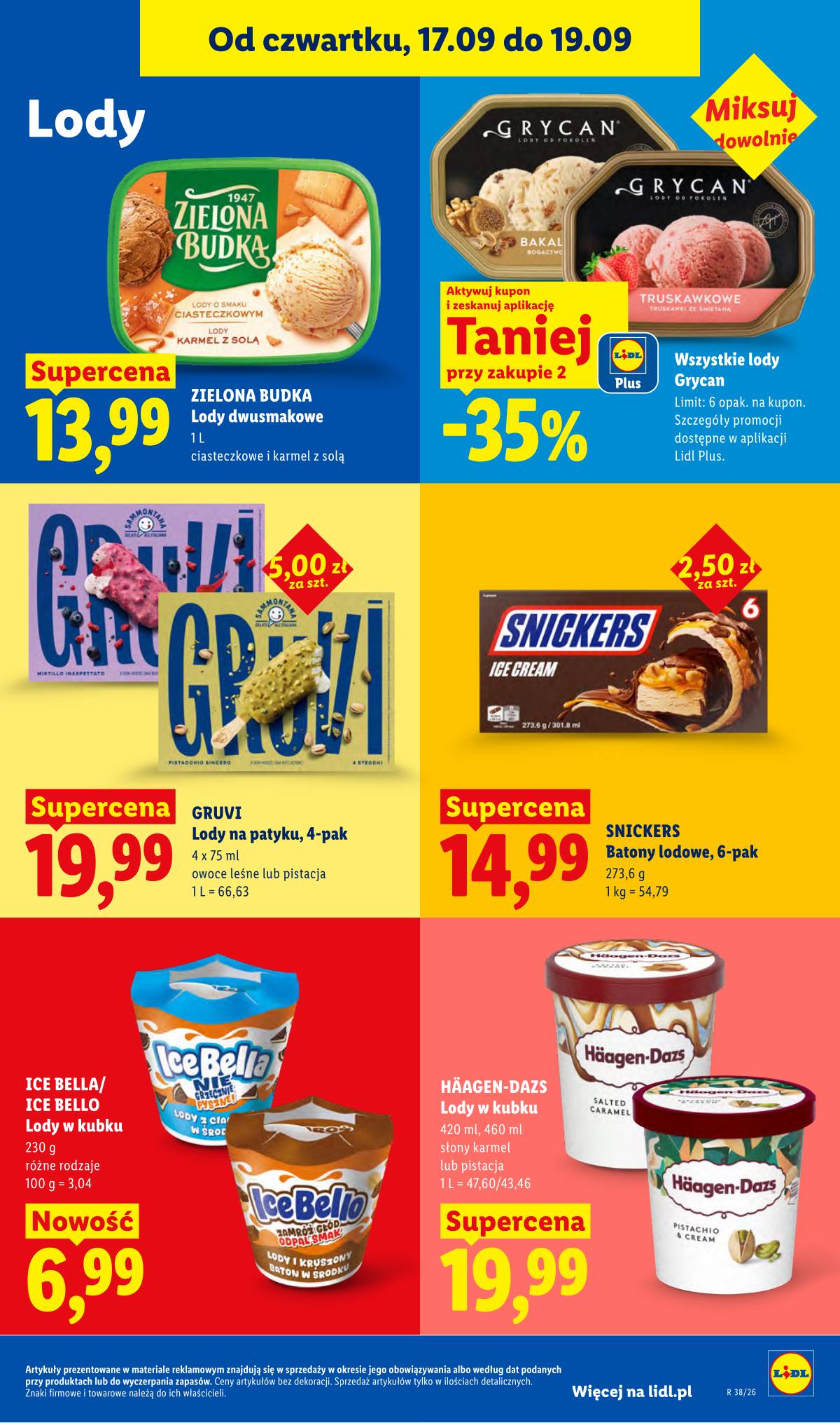 Lidl Lenkija - Gazetka ważna od 17.09 do 19.09 63 puslapis